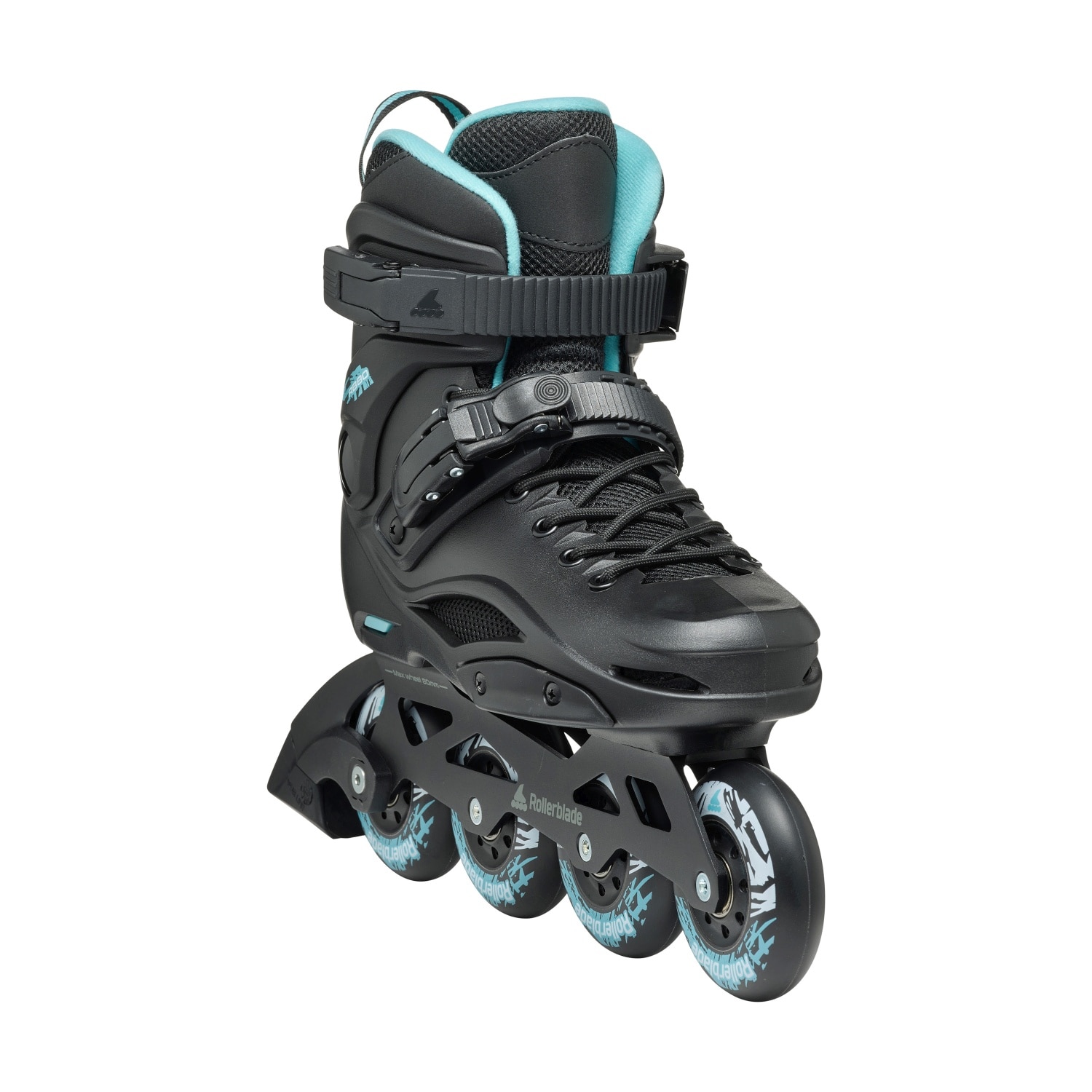 Patines de mujer RB 80 W Rollerblade - Negro Negro-3