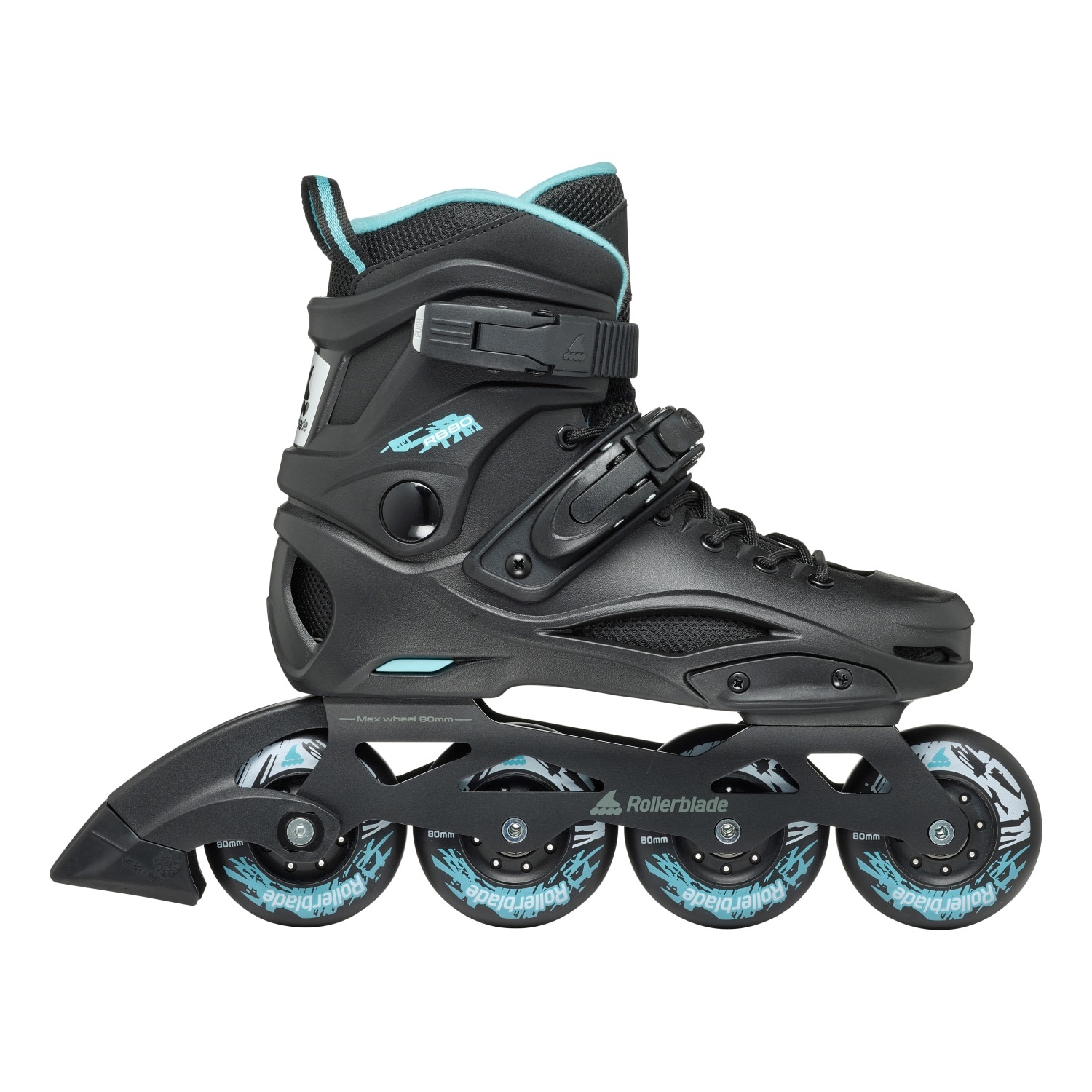 Patines de mujer RB 80 W Rollerblade - Negro Negro-4