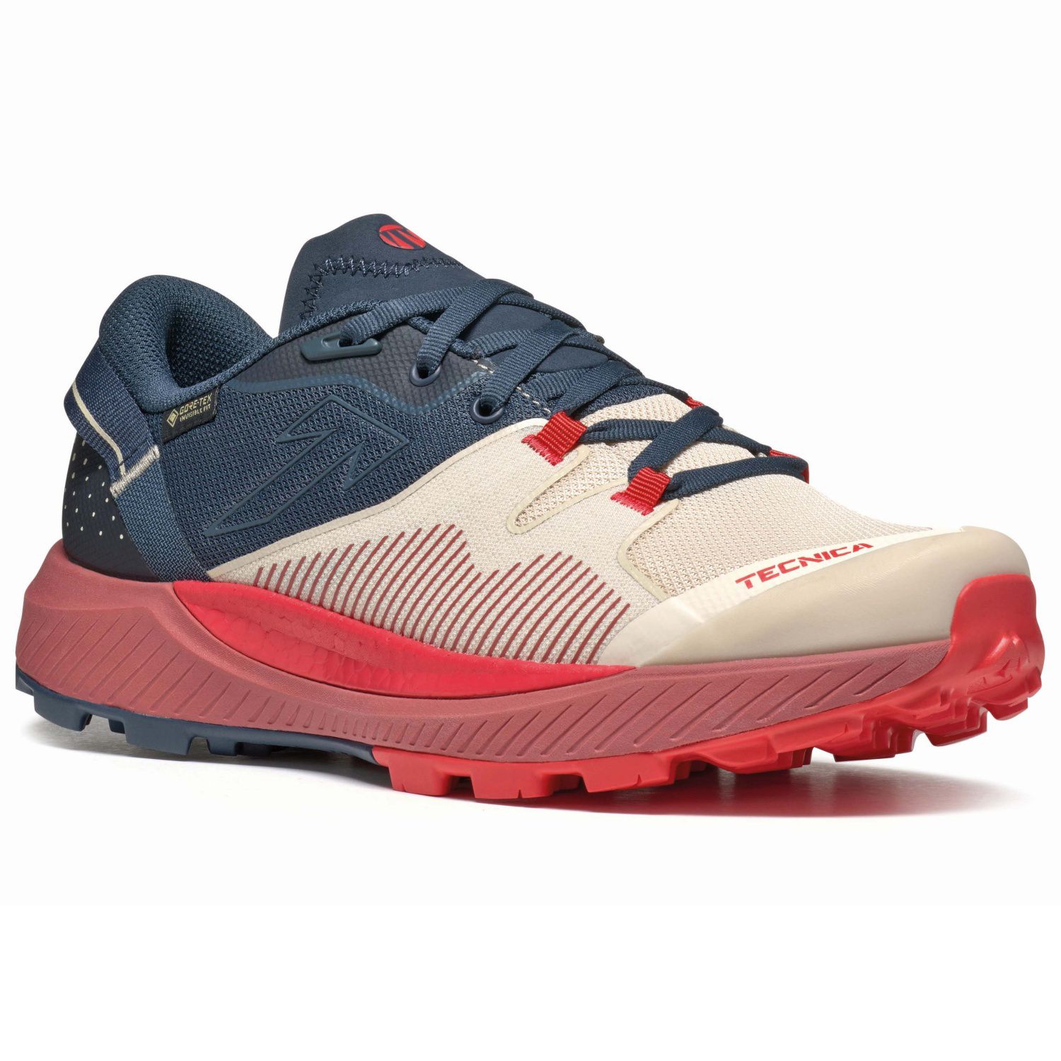 Zapatillas de montaña de mujer AGATE SPEED S Gore-Tex Tecnica - Rojo / Azul marino Rojo / Azul marino-1