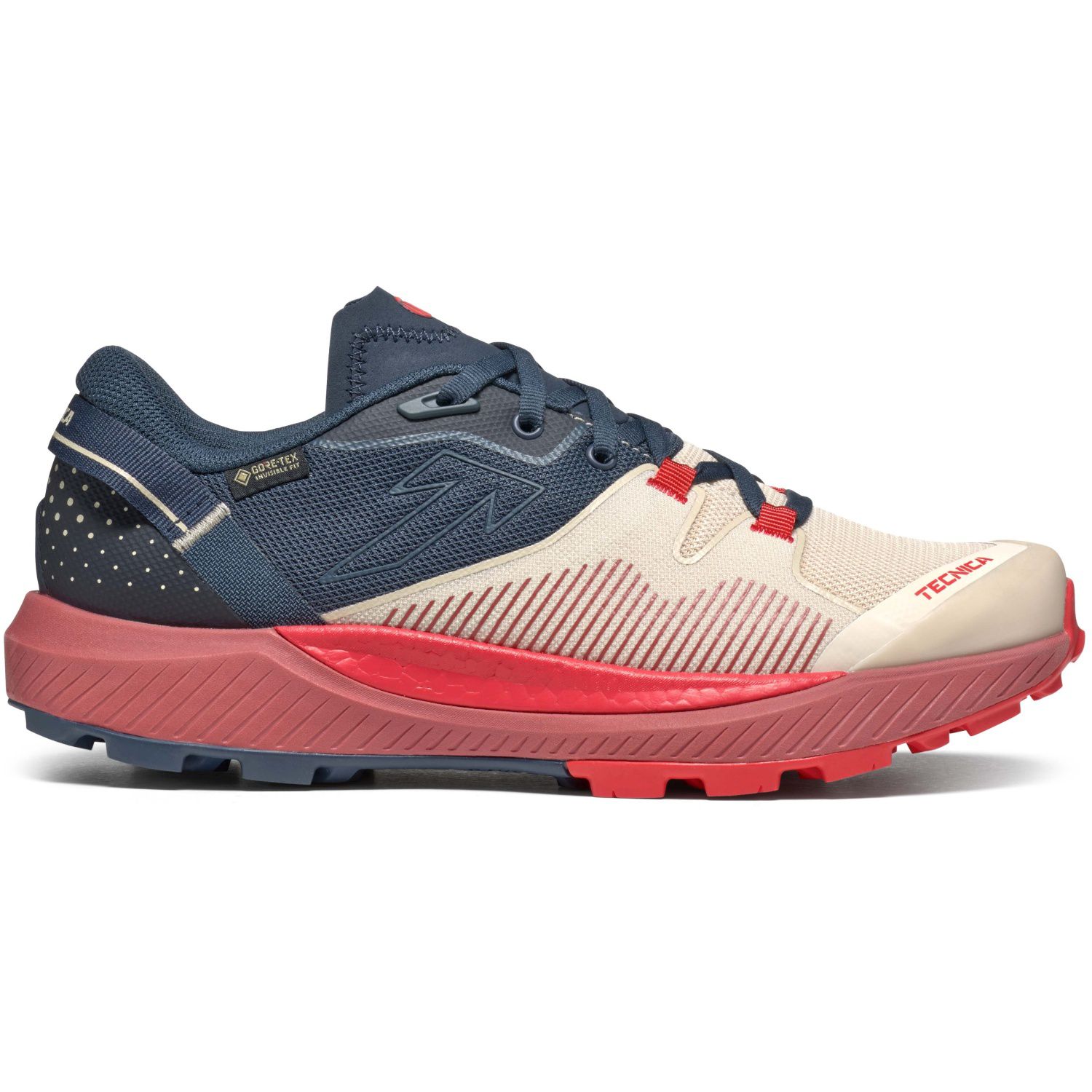 Zapatillas de montaña de mujer AGATE SPEED S Gore-Tex Tecnica - Rojo / Azul marino Rojo / Azul marino-3