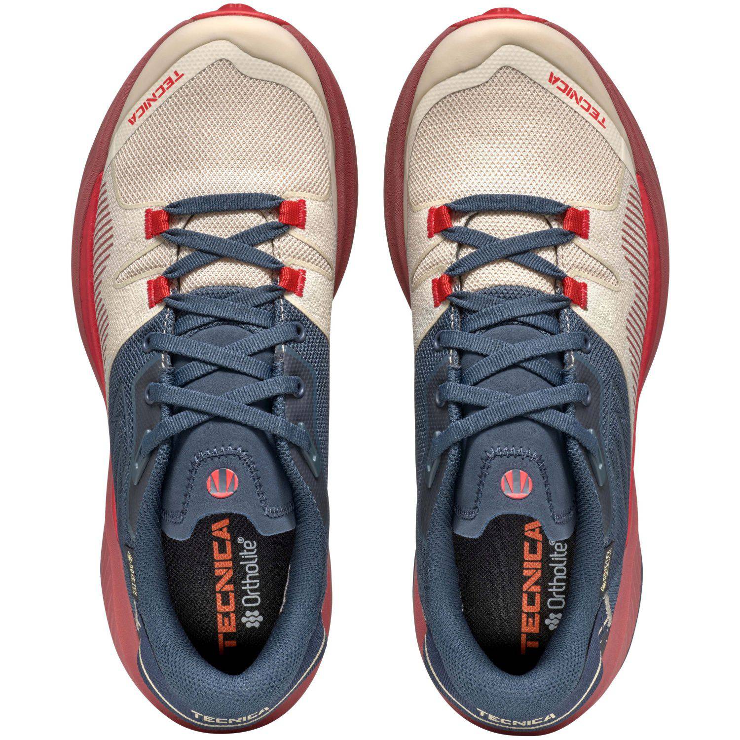Zapatillas de montaña de mujer AGATE SPEED S Gore-Tex Tecnica - Rojo / Azul marino Rojo / Azul marino-6