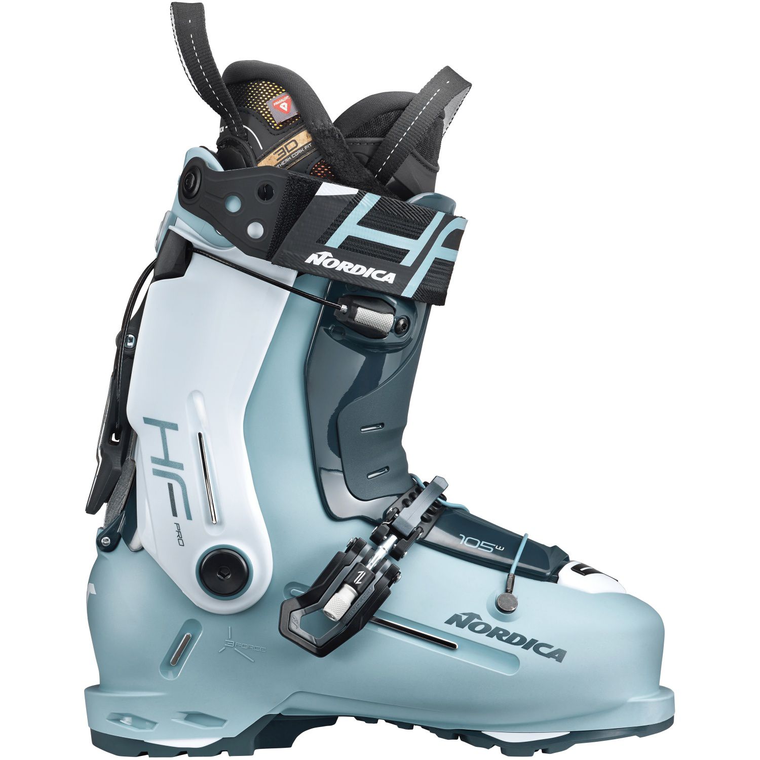 Imagen 0 de Botas de esquí de mujer HF PRO 105 W (Grip Walk) Nordica Azul