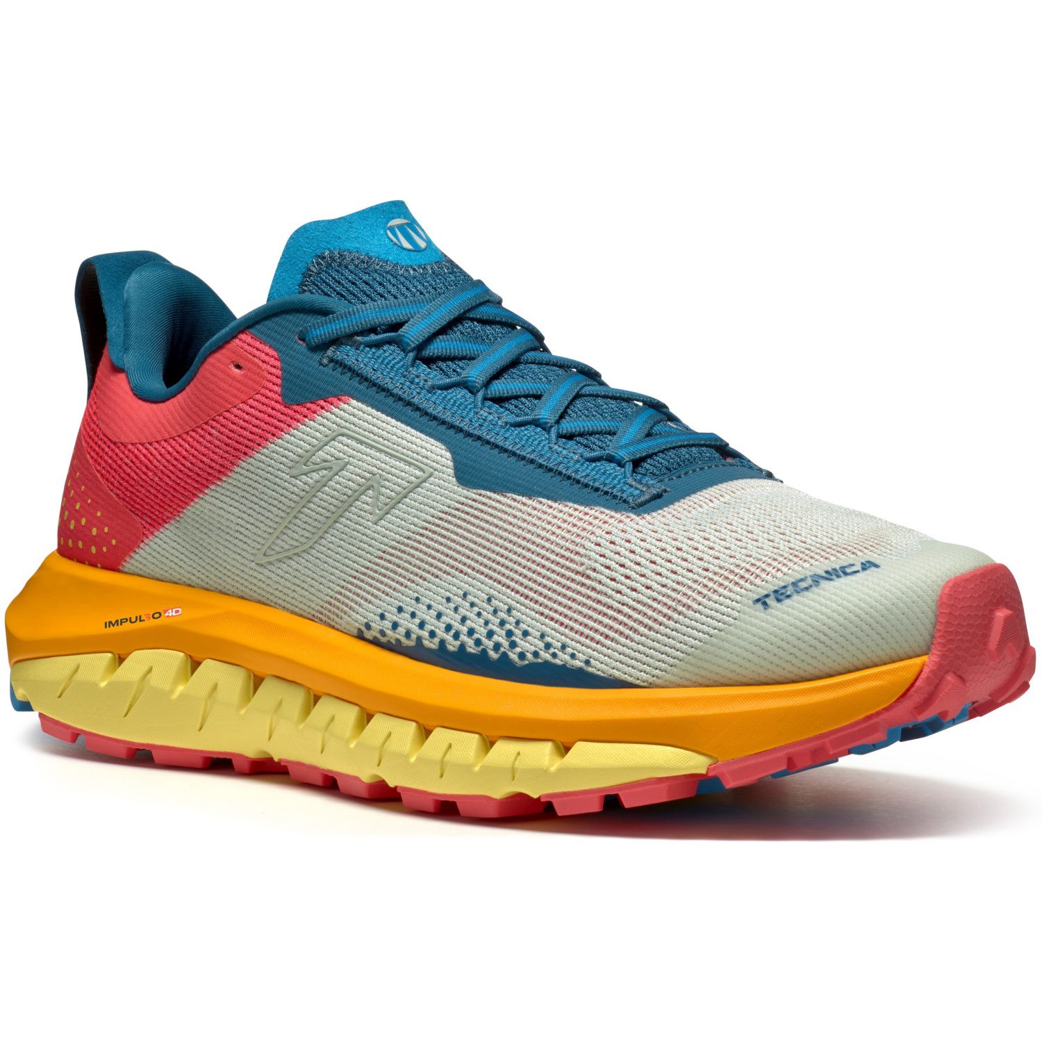 Zapatillas de trail running de hombre PYROX HYBRID Tecnica - Azul / Amarillo Azul / Amarillo-1