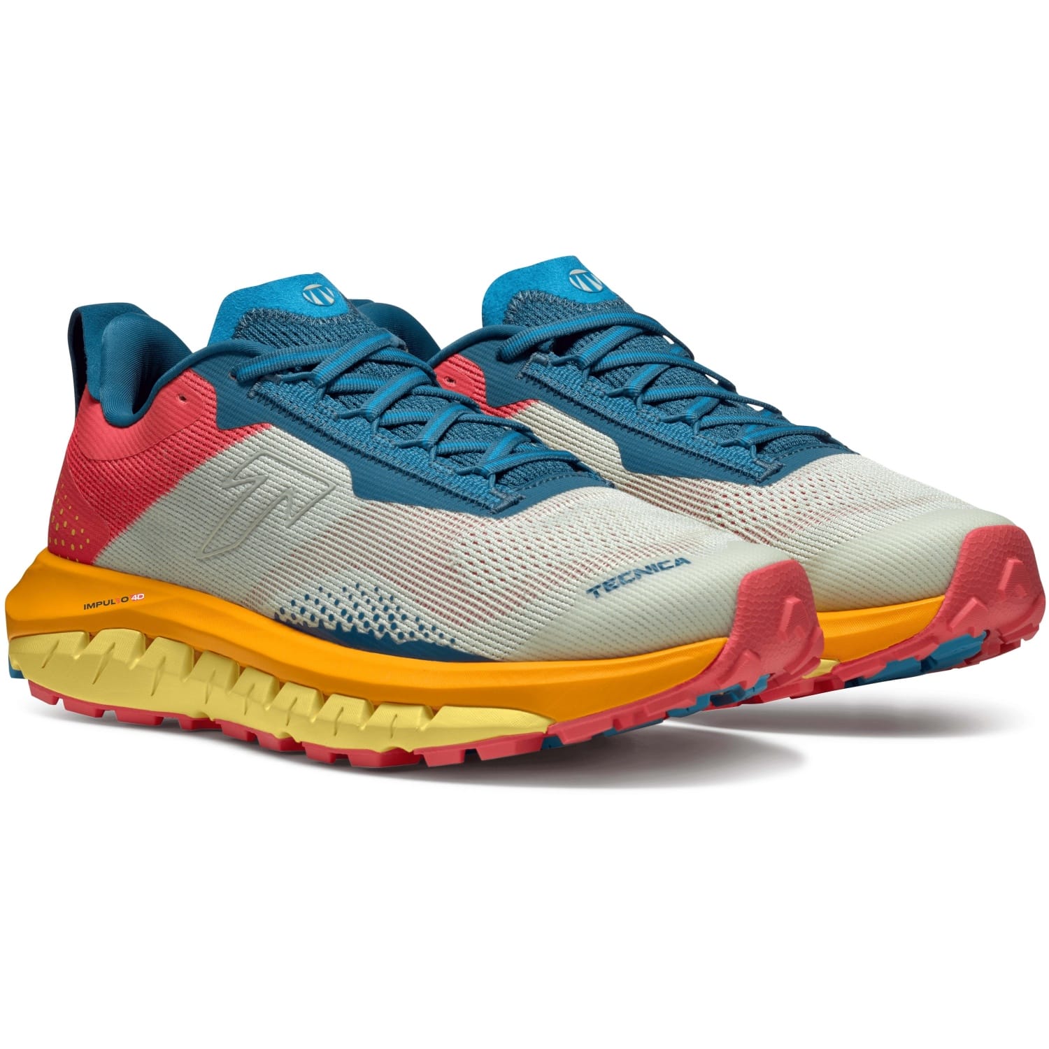 Zapatillas de trail running de hombre PYROX HYBRID Tecnica - Azul / Amarillo Azul / Amarillo-6