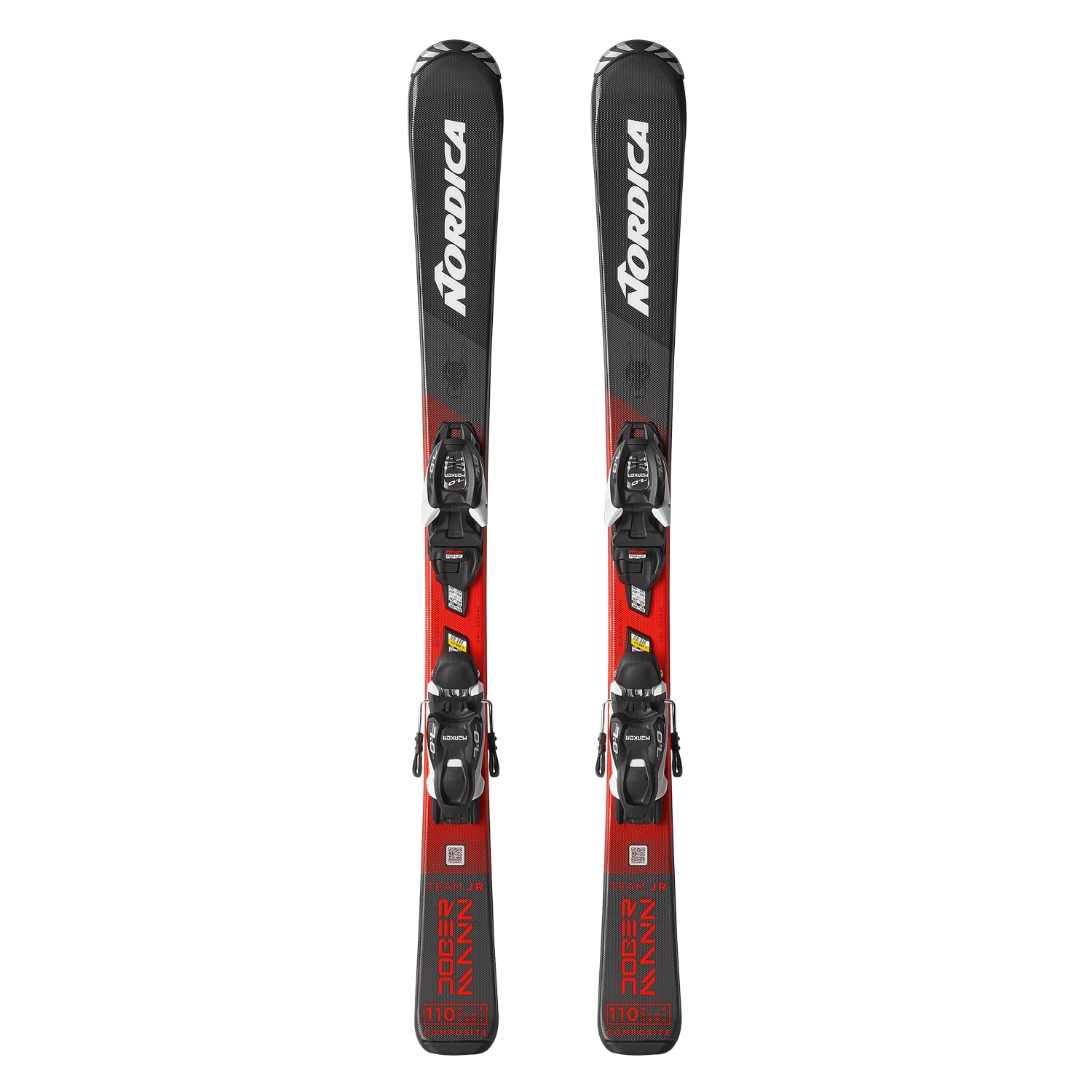 Imagen 0 de Esquís de niños TEAM JR (100-140) + J4 5 FDT Nordica Negro