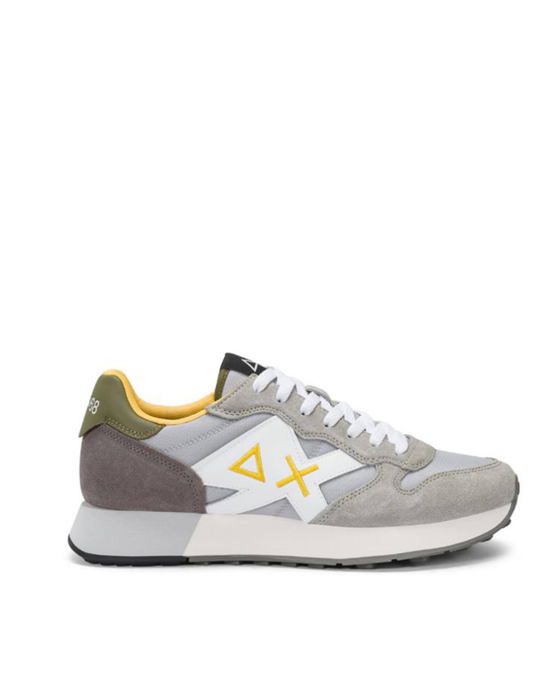 Imagen 0 de Zapatillas deportivas de hombre combinadas con logo lateral Gris claro
