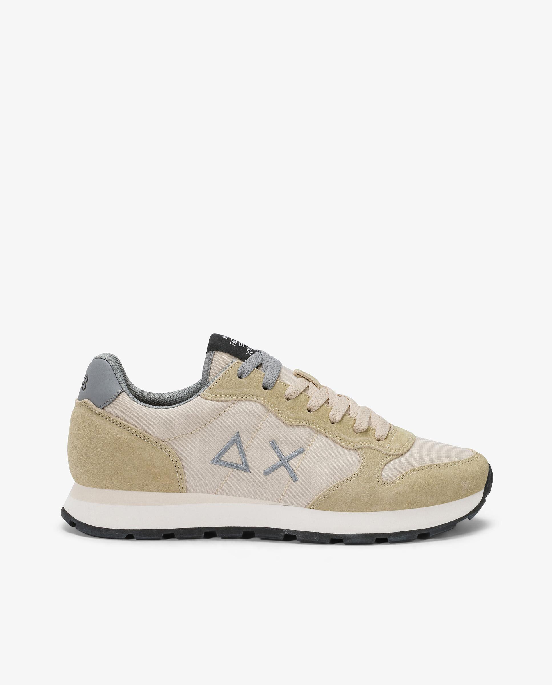 Running tom solid hombre nylon suela eva - sun68 - Beige Beige-1