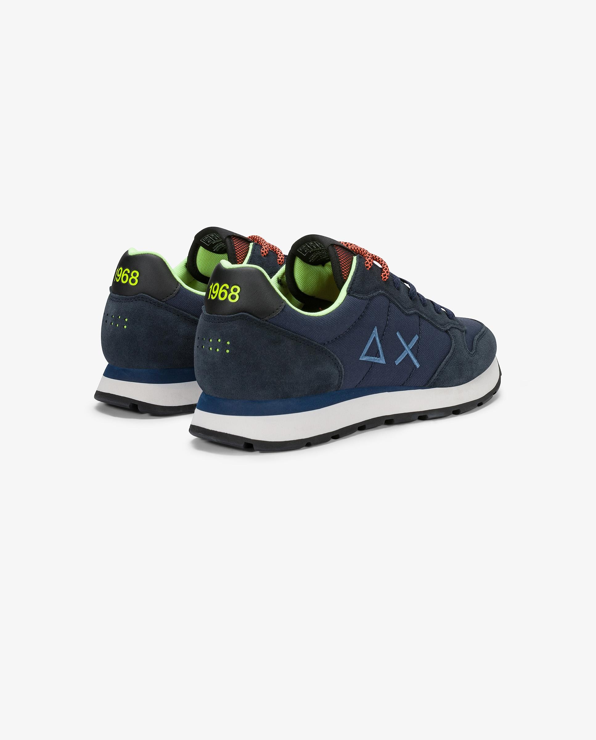 Running tom fluo hombre nylon suela eva - sun68 - Azul marino Azul marino-2