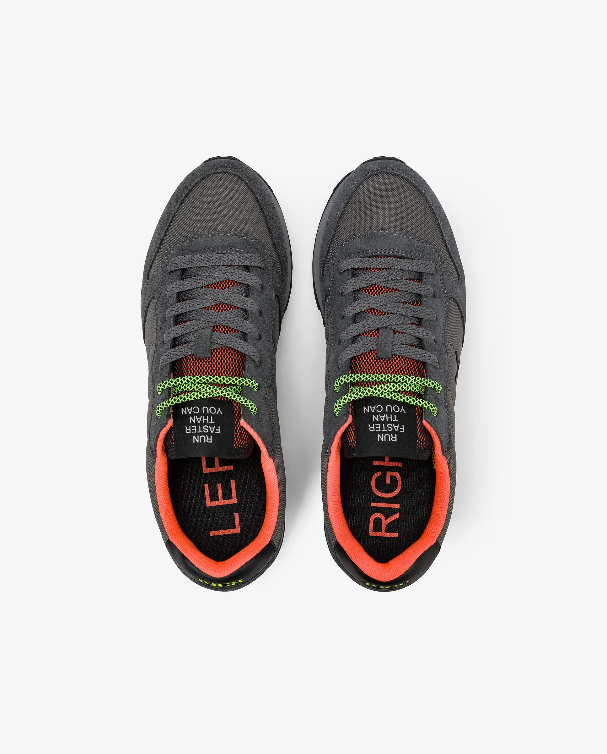 Running tom fluo hombre nylon suela eva - sun68 - Gris oscuro Gris oscuro-4