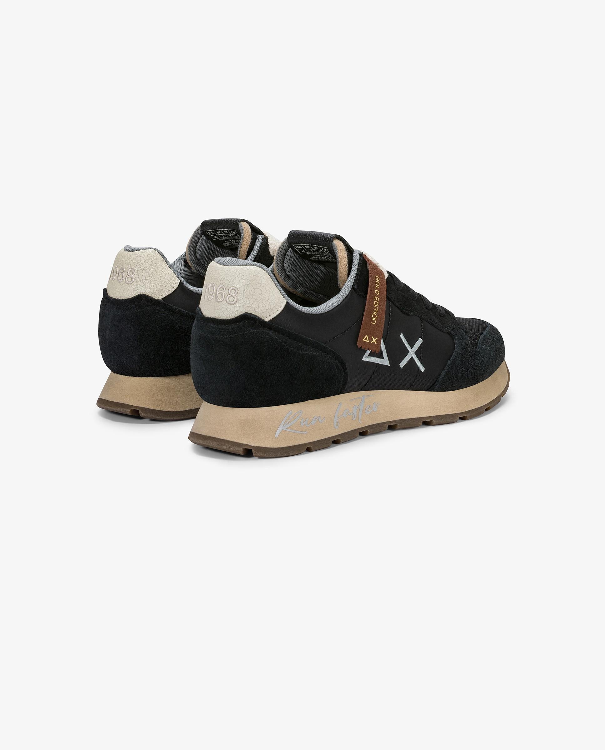 Running tom vintage hombre nylon suela eva - sun68 - Negro Negro-2