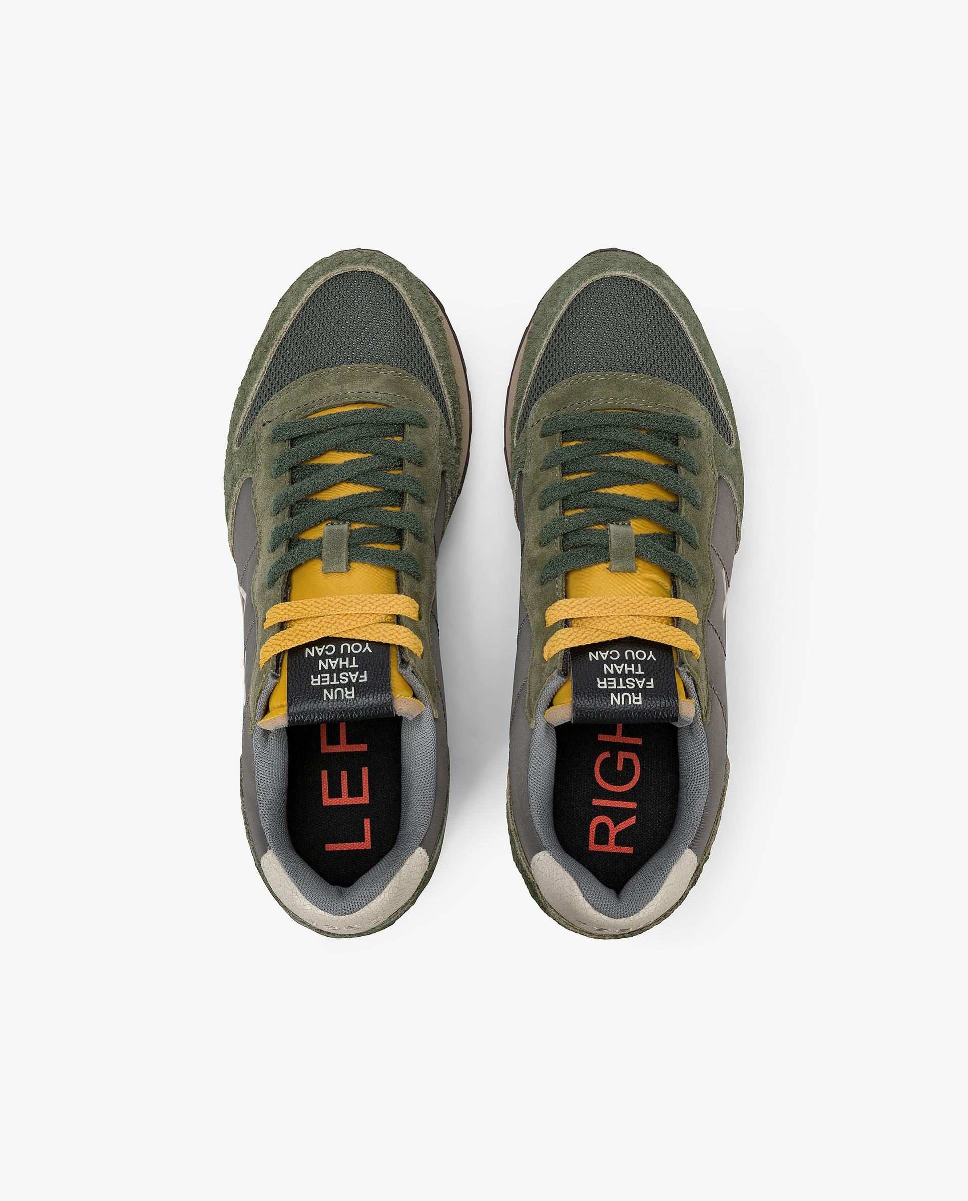 Running tom vintage hombre nylon suela eva - sun68 - Verde Verde-4