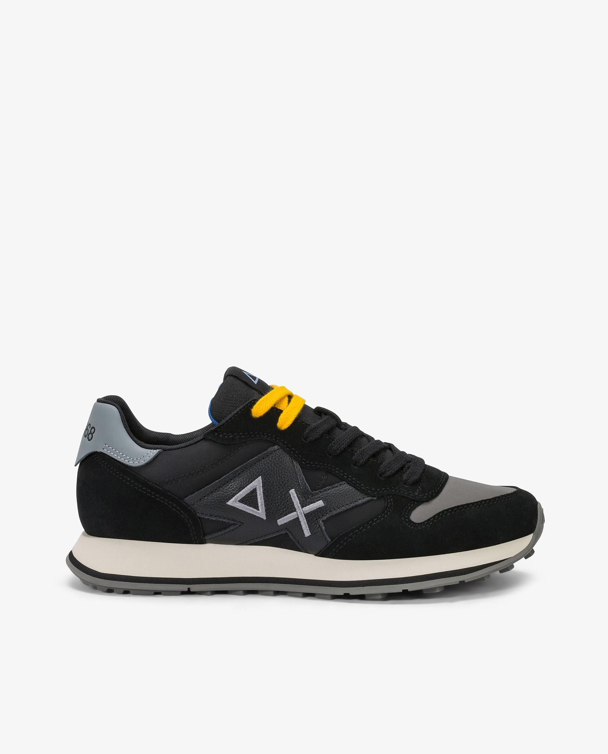 Imagen 0 de Zapatillas deportivas de hombre de piel con cordones Gris