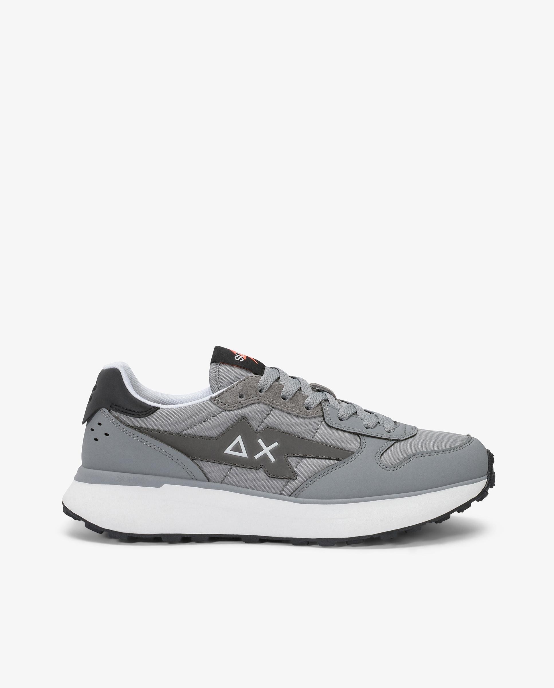 Zapatillas deportivas de hombre con cordones - sun68 - Gris oscuro Gris oscuro-1
