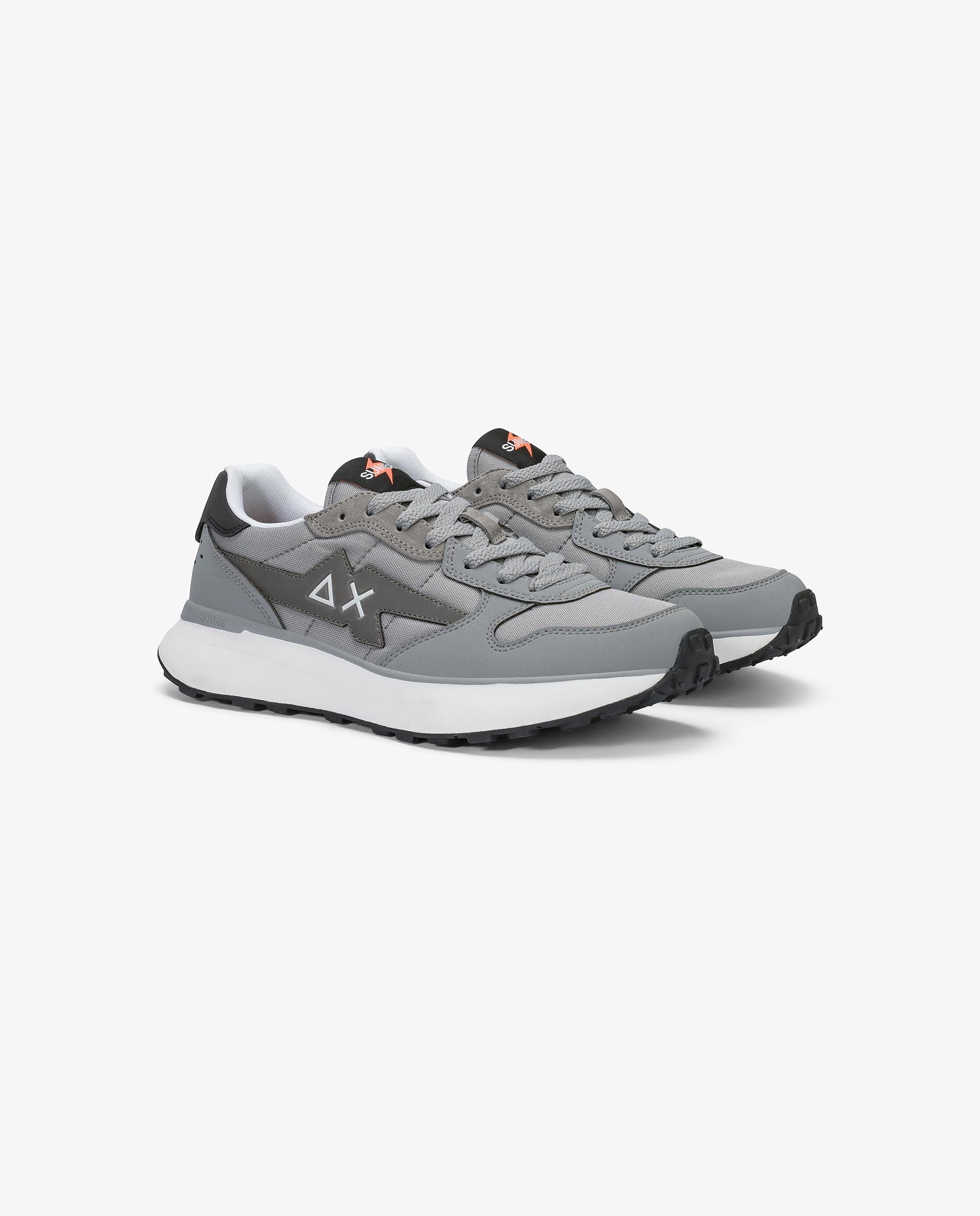 Zapatillas deportivas de hombre con cordones - sun68 - Gris oscuro Gris oscuro-3