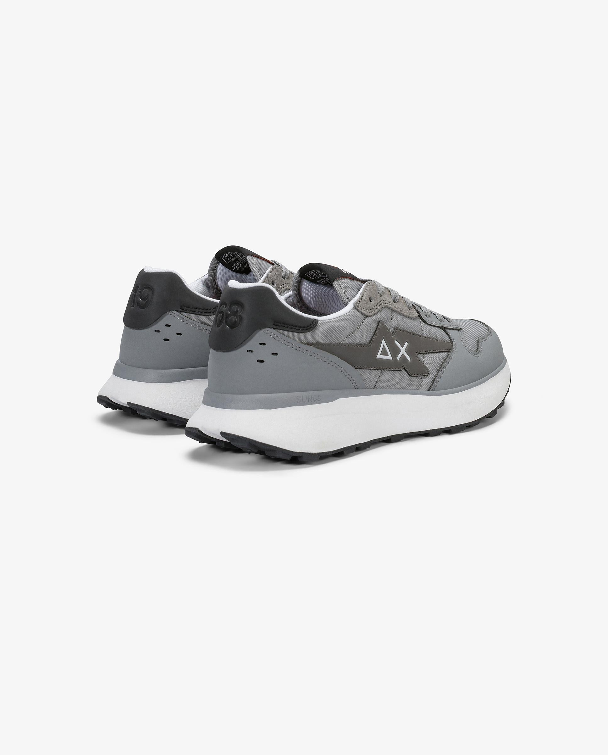 Zapatillas deportivas de hombre con cordones - sun68 - Gris oscuro Gris oscuro-2