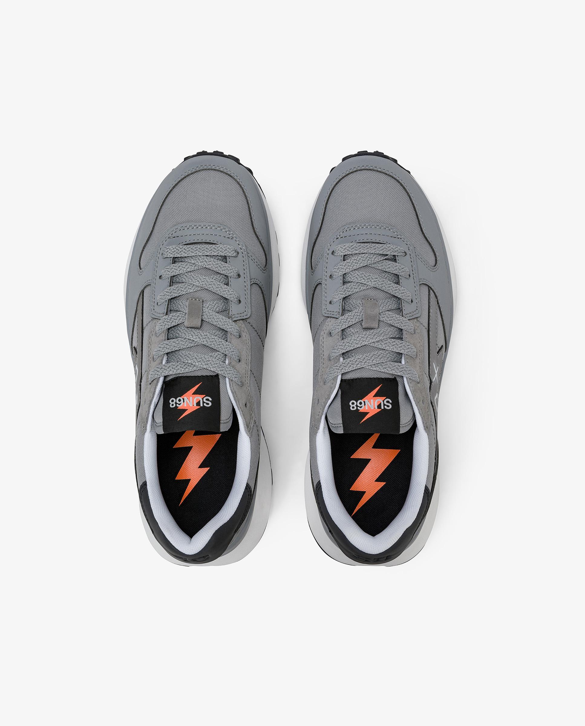 Zapatillas deportivas de hombre con cordones - sun68 - Gris oscuro Gris oscuro-4