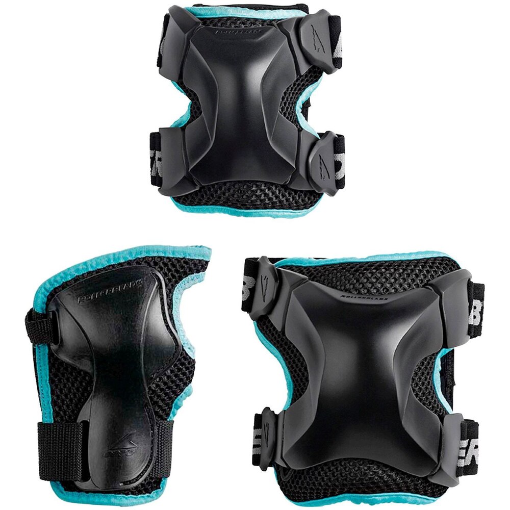 Rollerblade Protecciones Xgear w 3 pack protector negro mujer set de