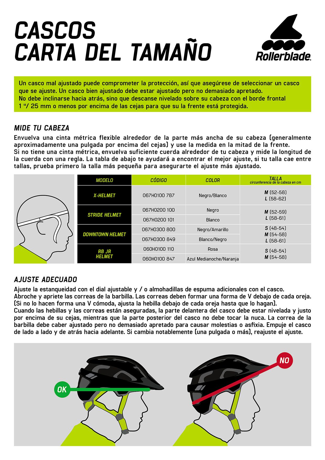 Casco de patinaje STRIDE HELMET Rollerblade - Blanco Blanco-7