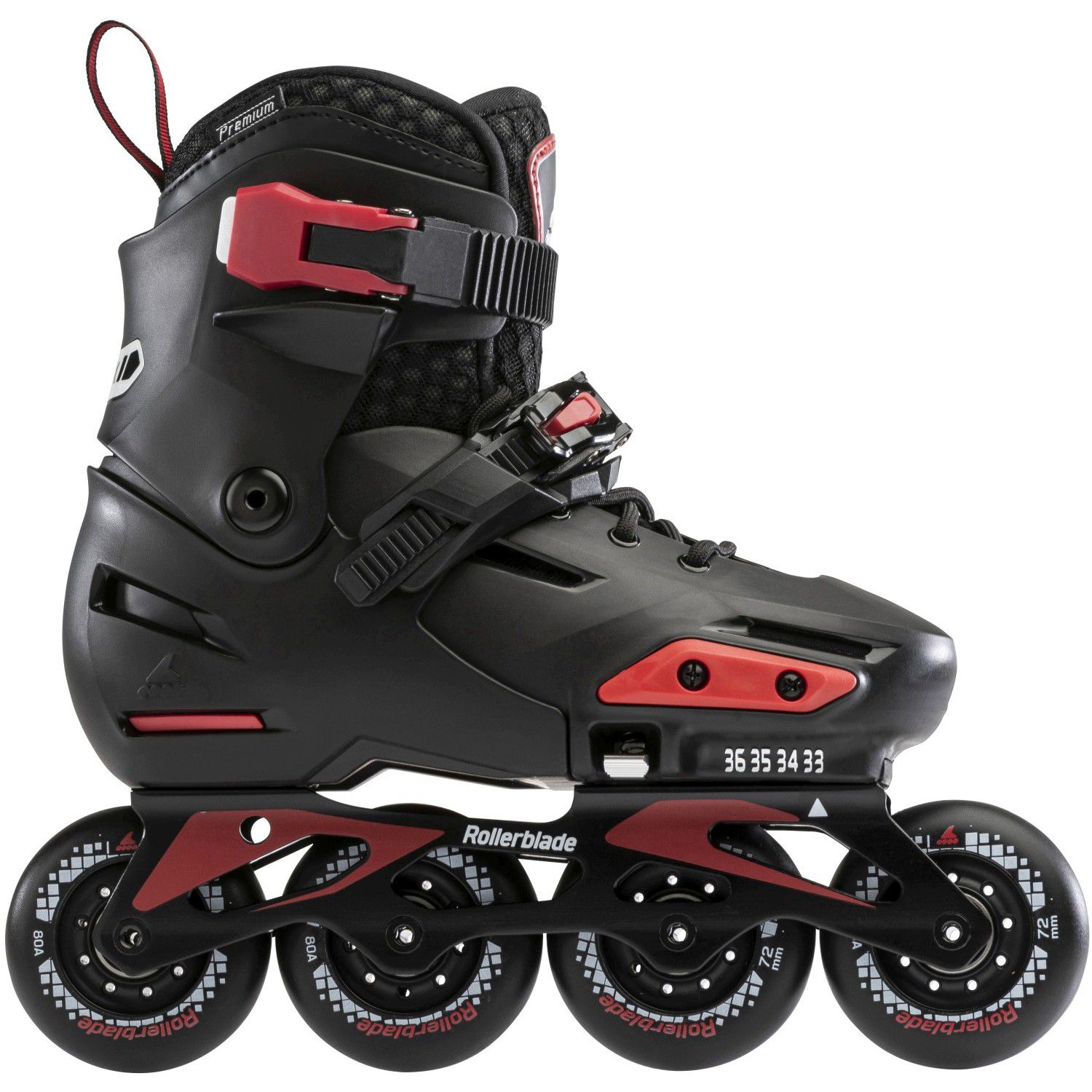 Patines de niños APEX Rollerblade - Negro Negro-4