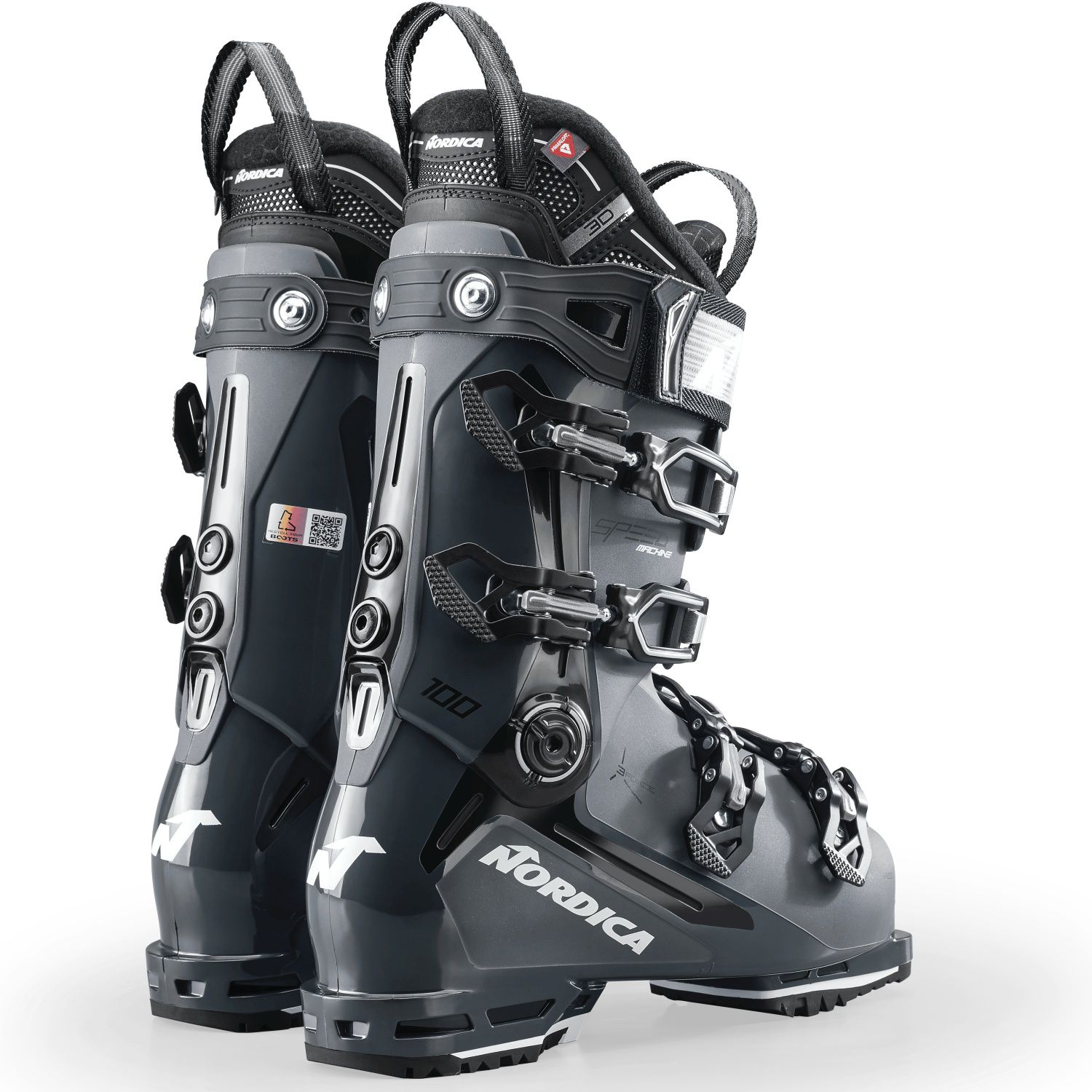 Botas de esquí de hombre SPEEDMACHINE 3 100 (Grip Walk) Nordica - Gris oscuro Gris oscuro-7