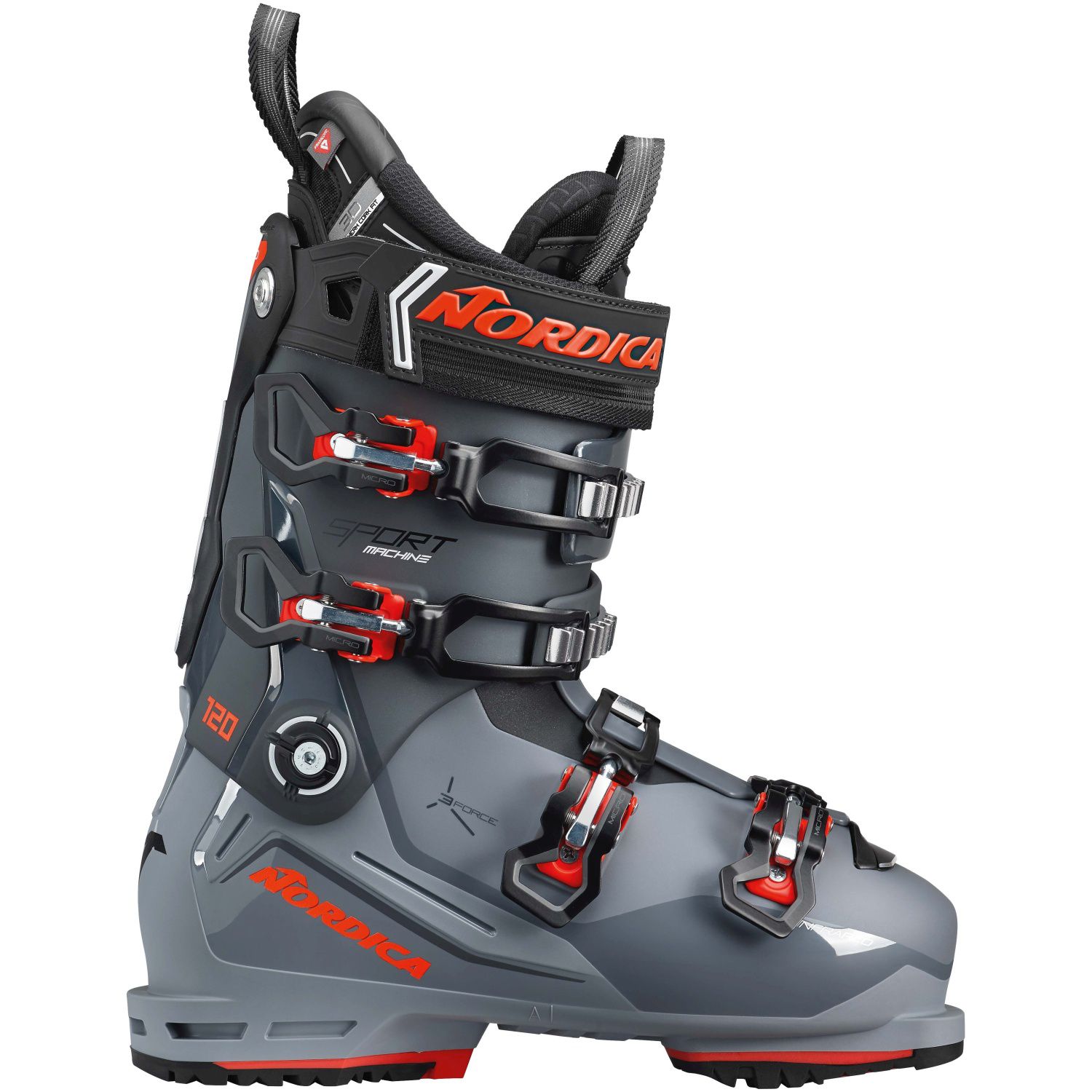 Botas de esquí de hombre SPORTMACHINE 3 120 (Grip Walk) Nordica