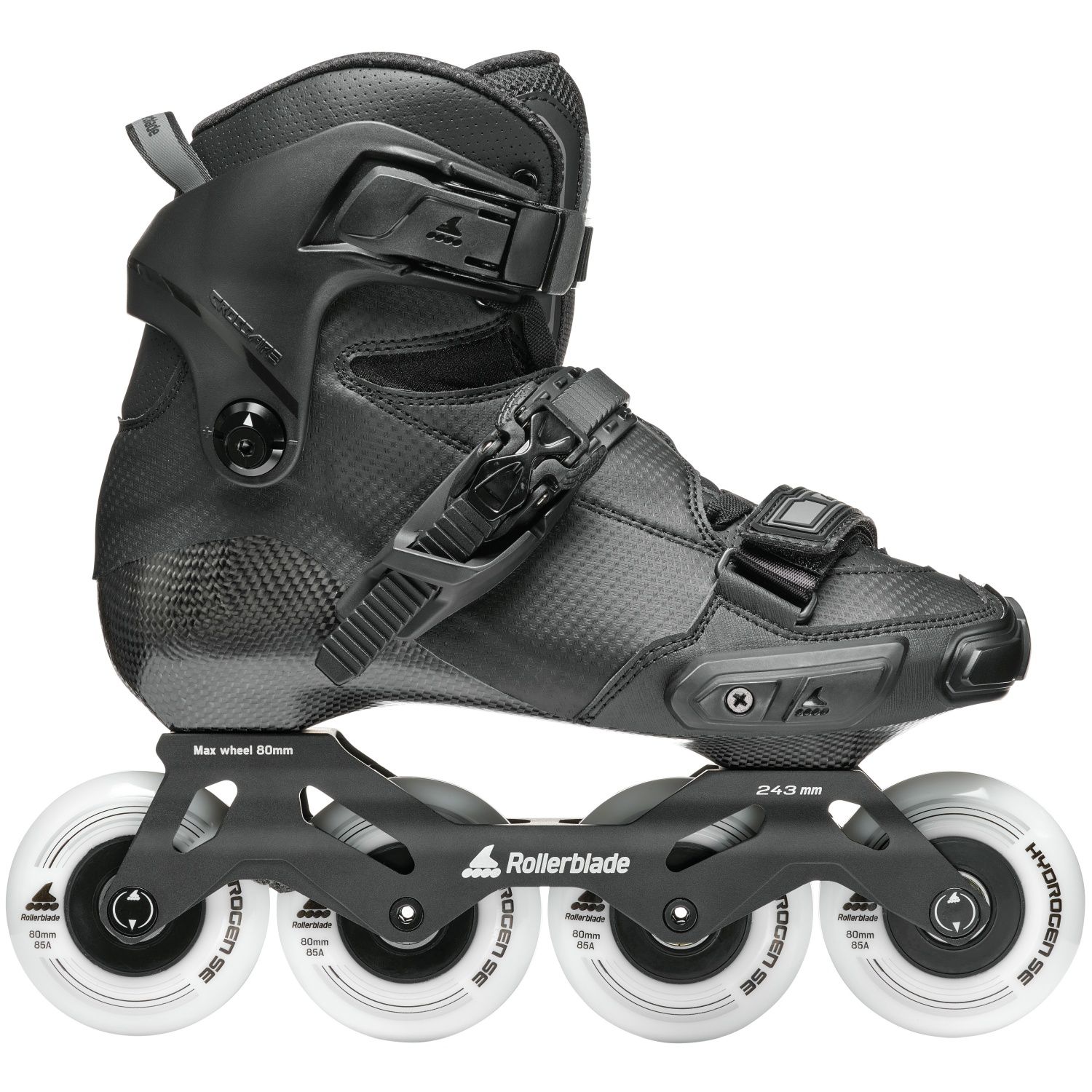 Imagen 3 de Patines unisex crossfire rollerblade - Negro Negro