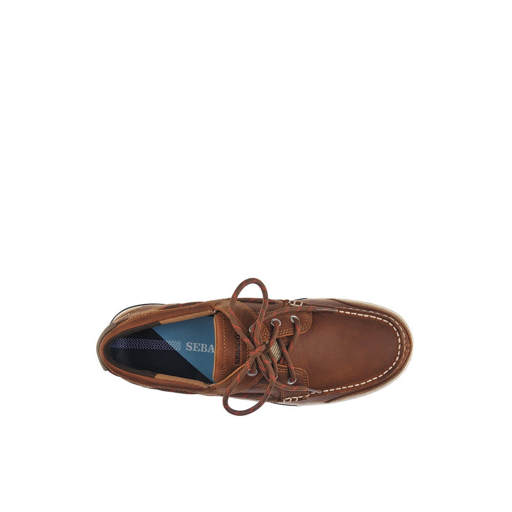Náuticos de hombre de piel color - Sebago - Marrón Marrón-2