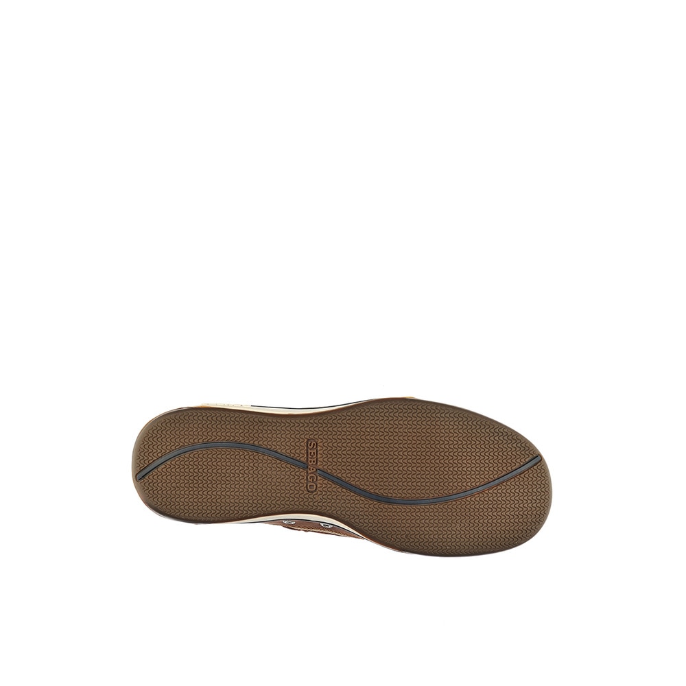 Náuticos de hombre de piel color - Sebago - Marrón Marrón-5