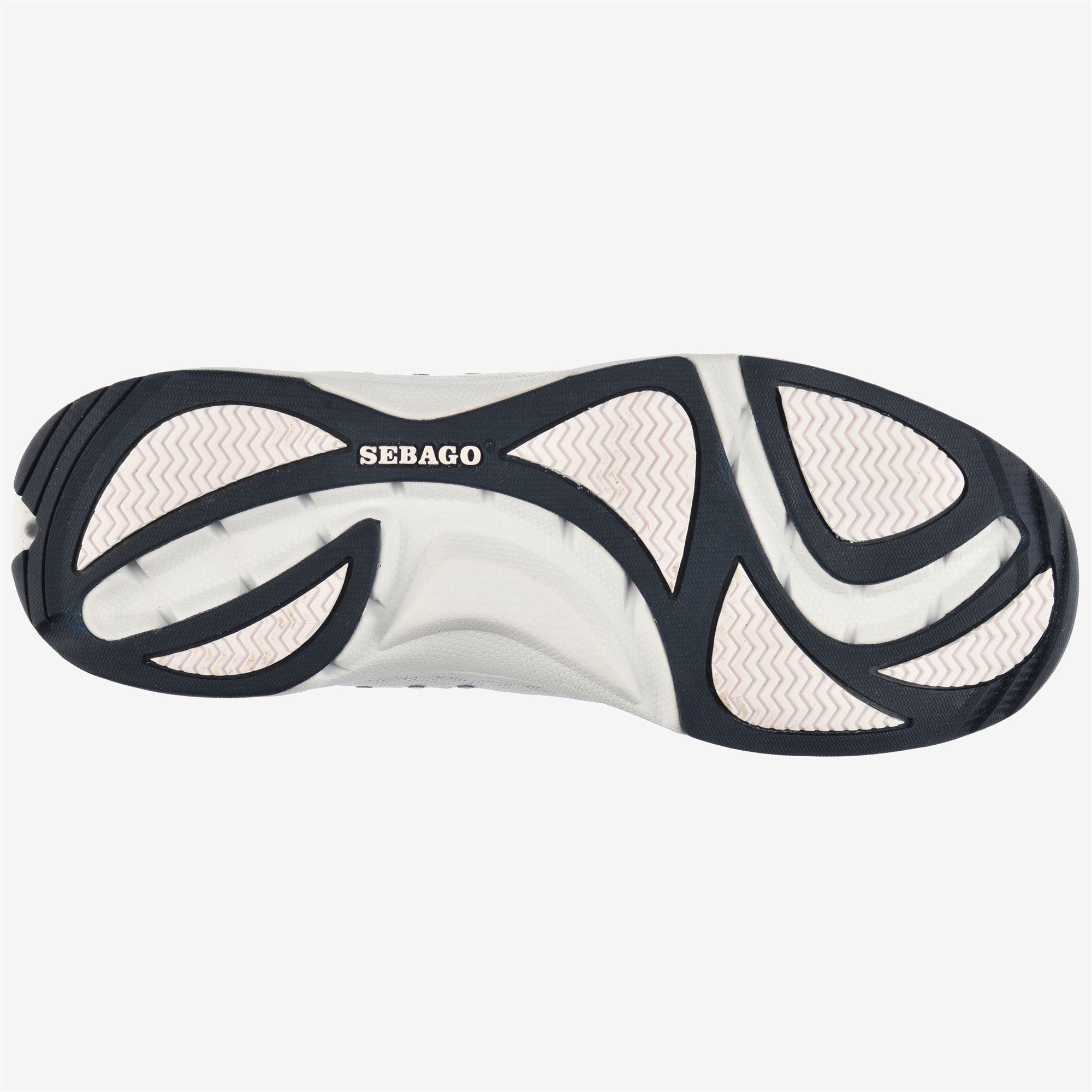Zapatillas deportivas de mujer de vela con drenaje de agua - Sebago - Blanco Blanco-3