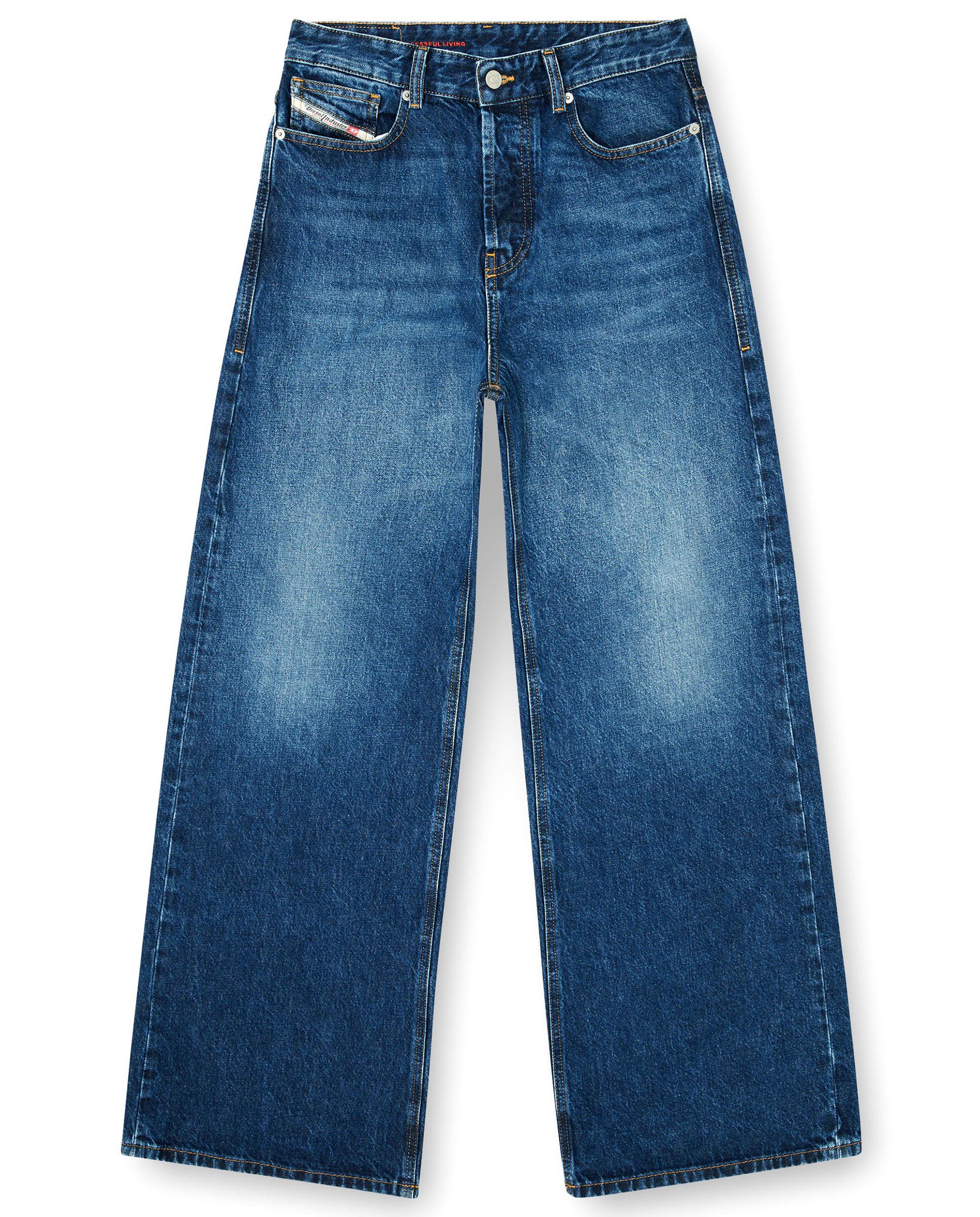 Vaquero de campana de mujer 1996 d-sire de cintura media - Diesel - Azul denim Azul denim-9