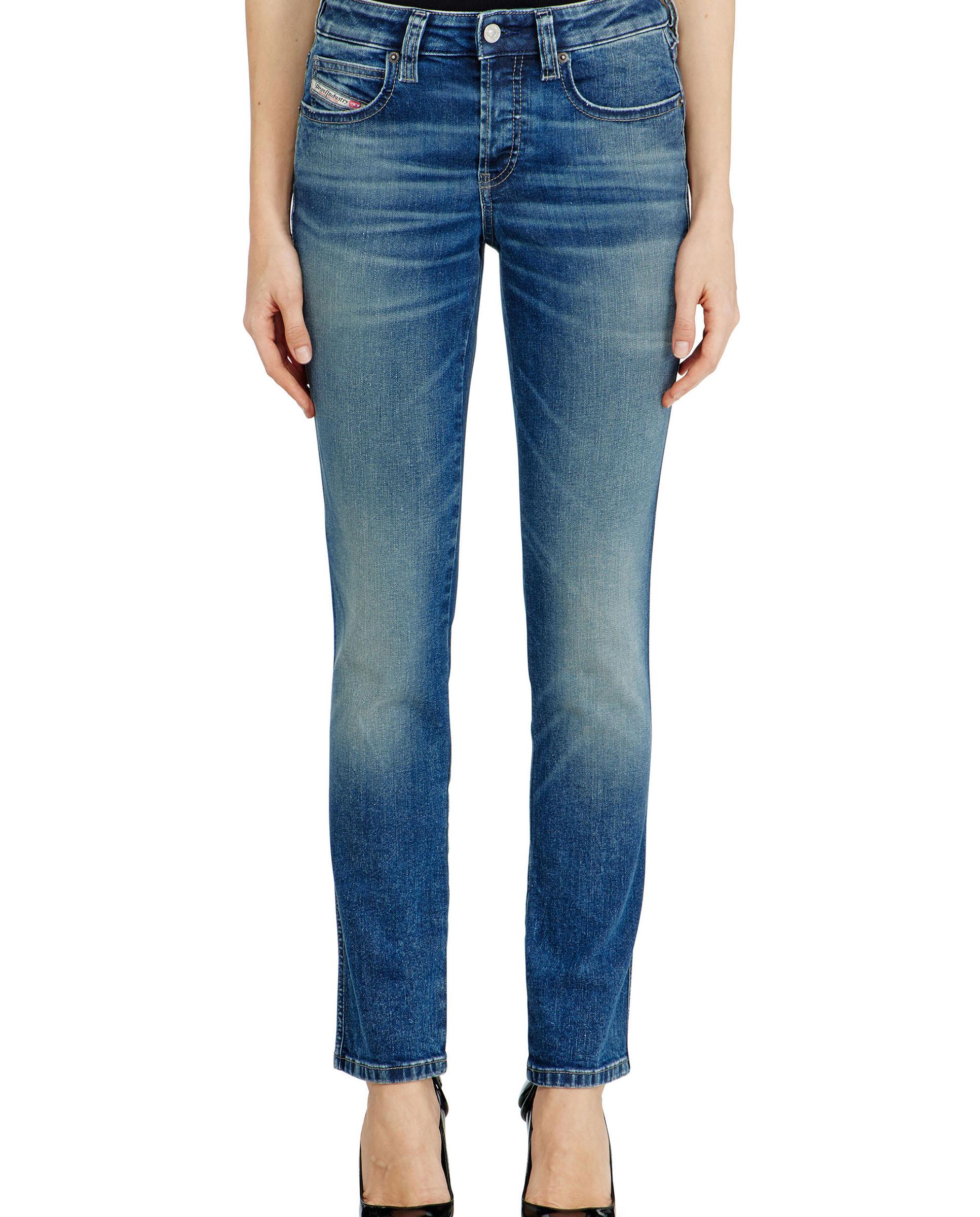 Vaquero recto de mujer 1992 d-jiann de cintura media - Diesel - Azul denim Azul denim-1