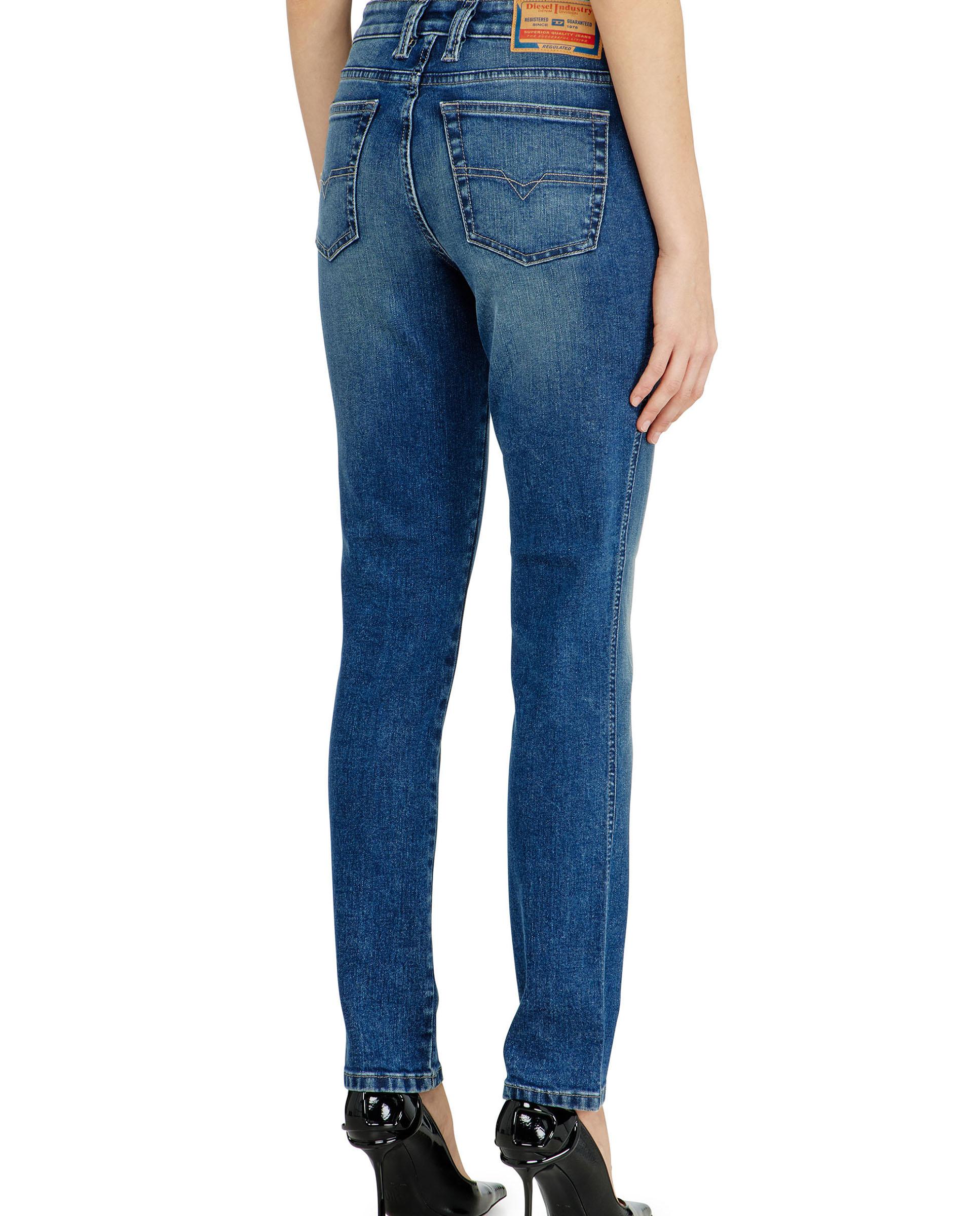 Vaquero recto de mujer 1992 d-jiann de cintura media - Diesel - Azul denim Azul denim-2