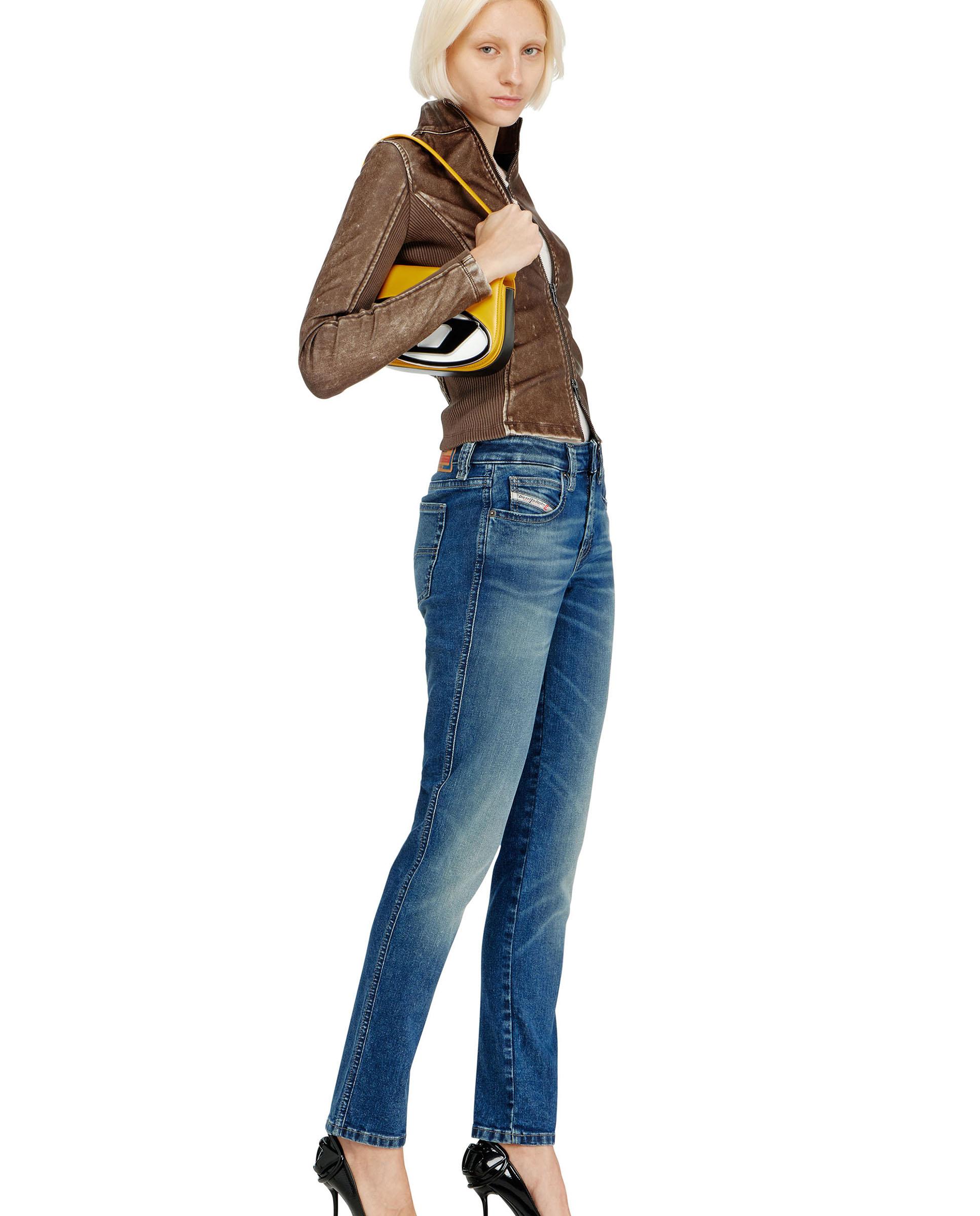 Vaquero recto de mujer 1992 d-jiann de cintura media - Diesel - Azul denim Azul denim-6