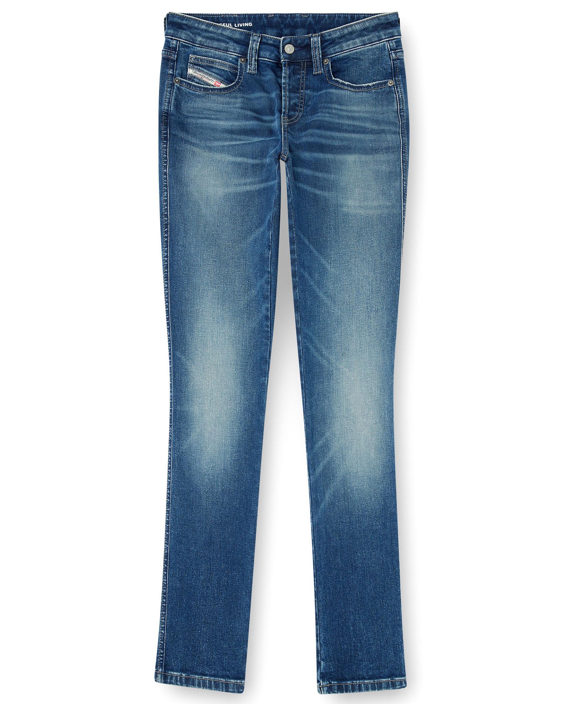 Vaquero recto de mujer 1992 d-jiann de cintura media - Diesel - Azul denim Azul denim-7