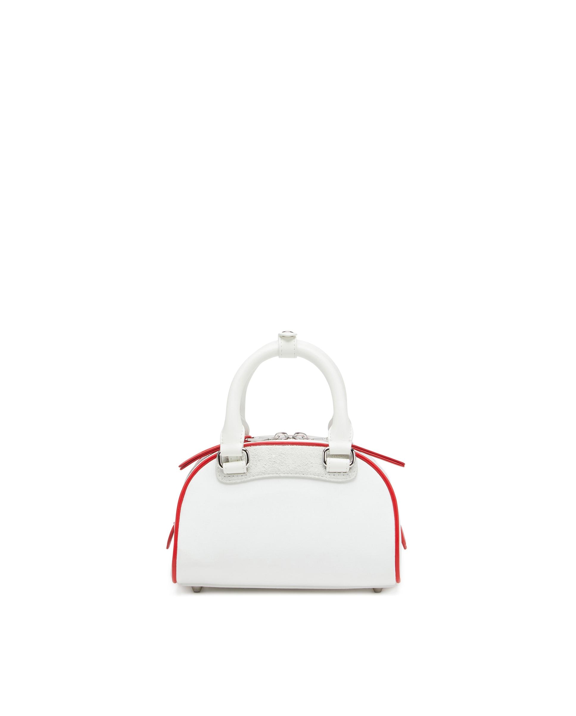 Bolso pequeño de mujer con logotipo grabado - Diesel - Blanco / Rojo Blanco / Rojo-2