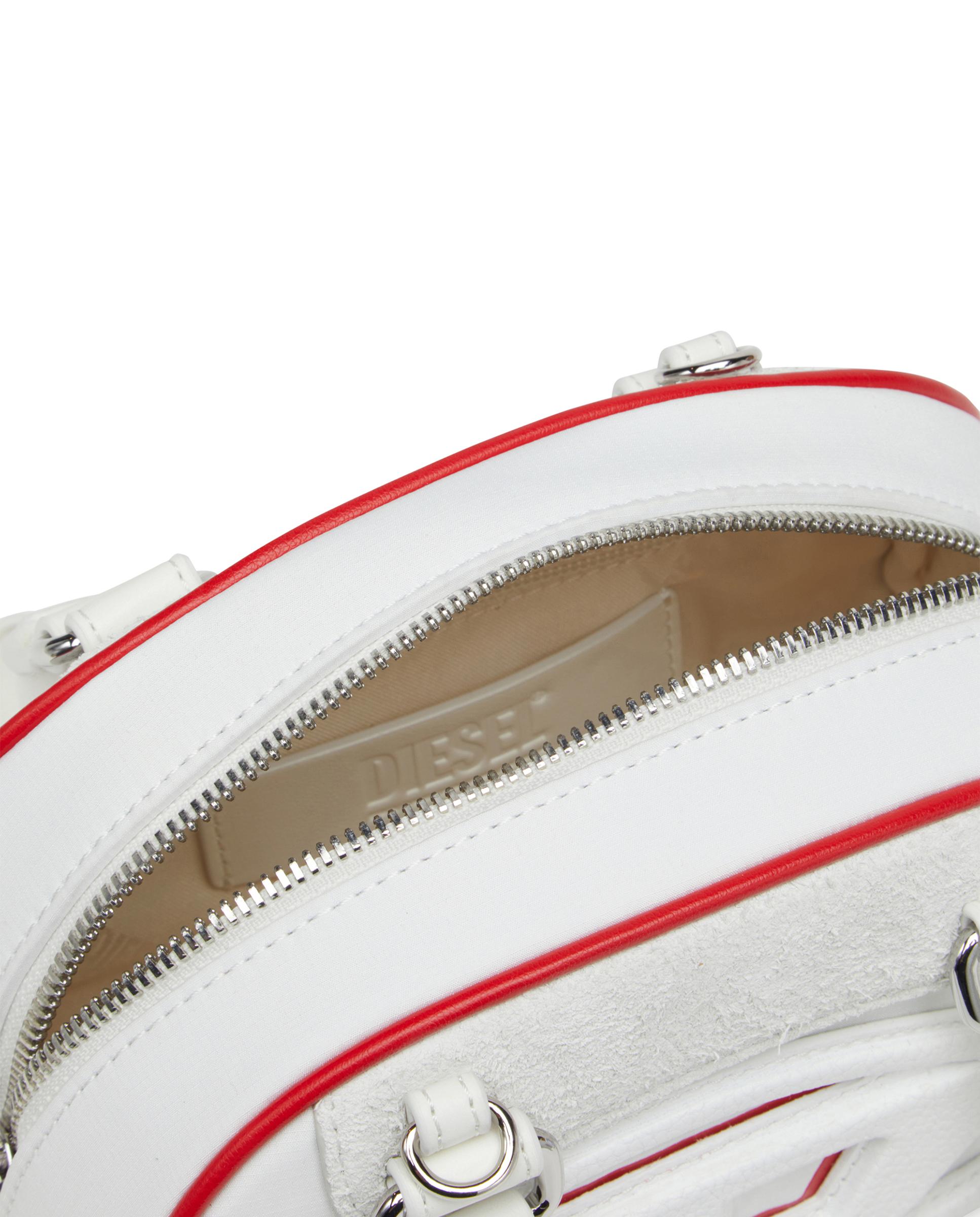 Bolso pequeño de mujer con logotipo grabado - Diesel - Blanco / Rojo Blanco / Rojo-3