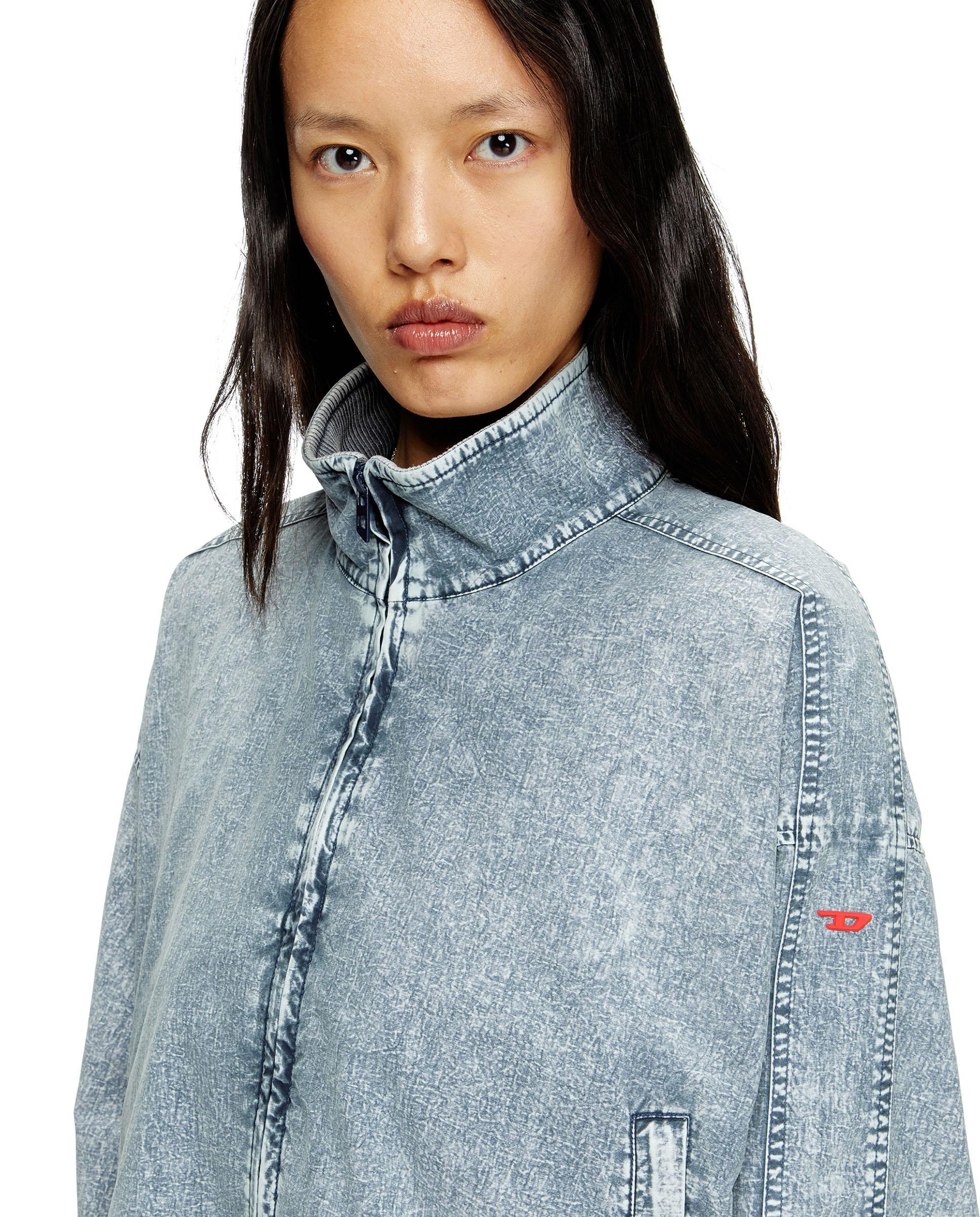 Cazadora DIESEL de mujer denim oversize - Azul denim Azul denim-3