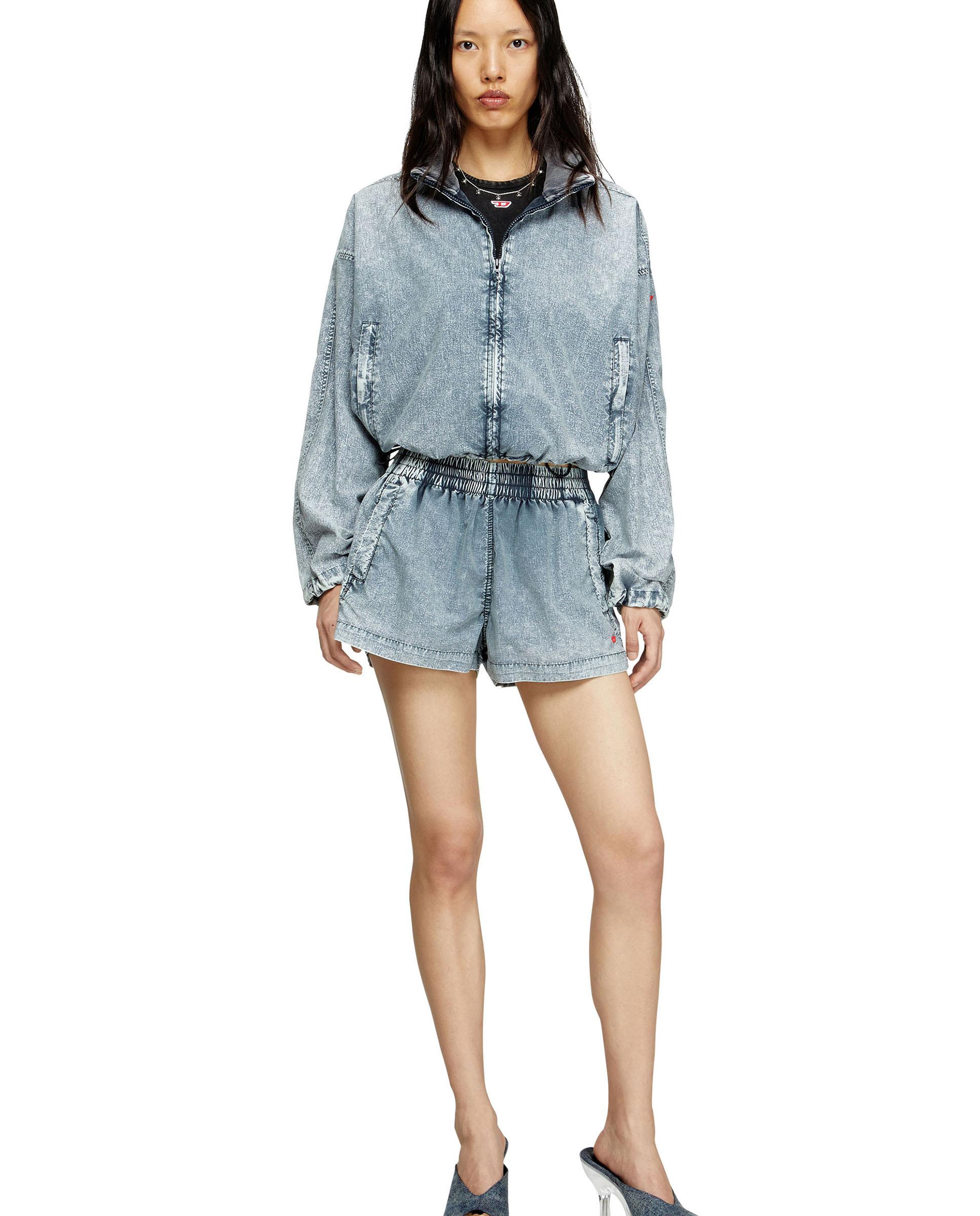 Cazadora DIESEL de mujer denim oversize - Azul denim Azul denim-4