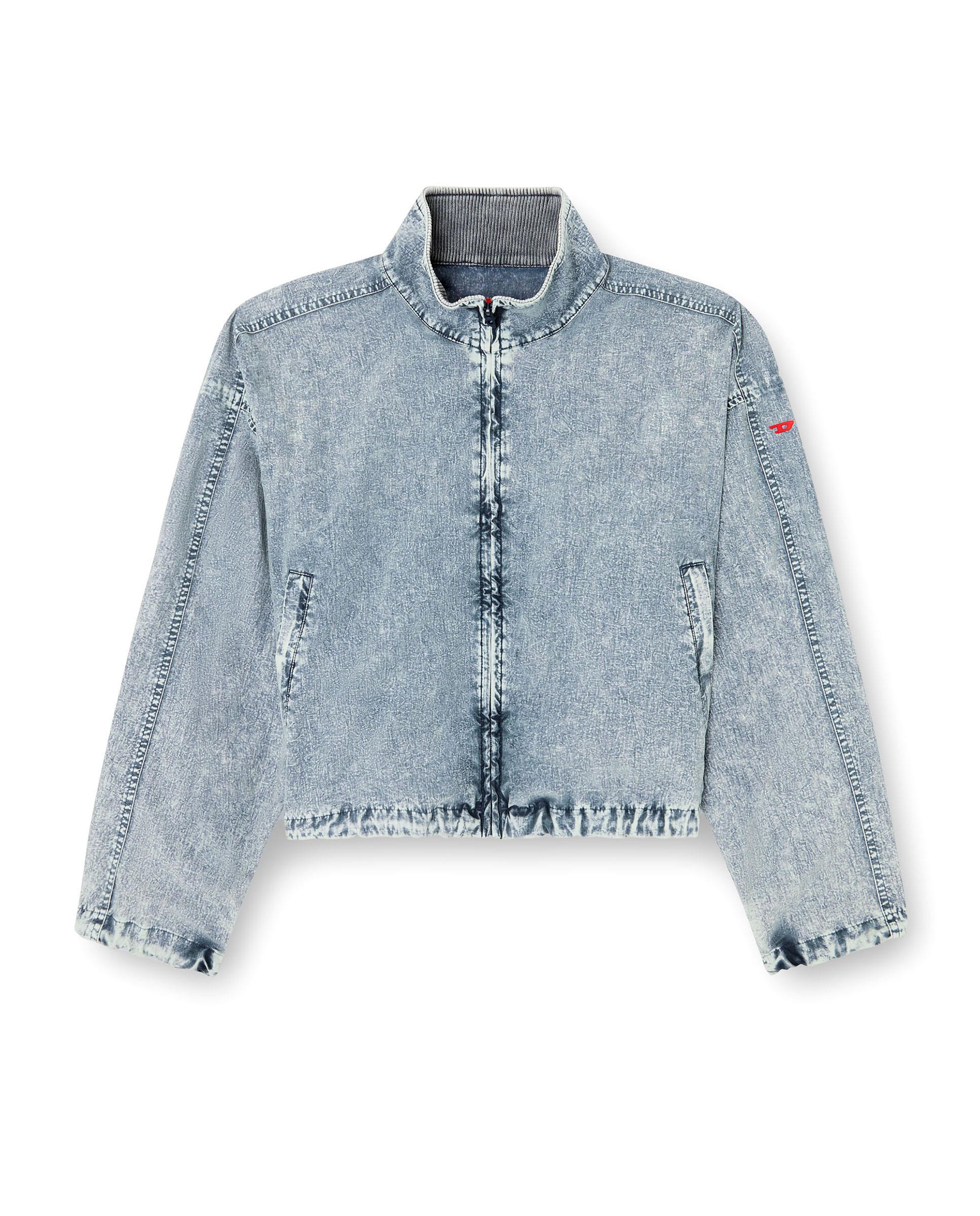 Cazadora DIESEL de mujer denim oversize - Azul denim Azul denim-5