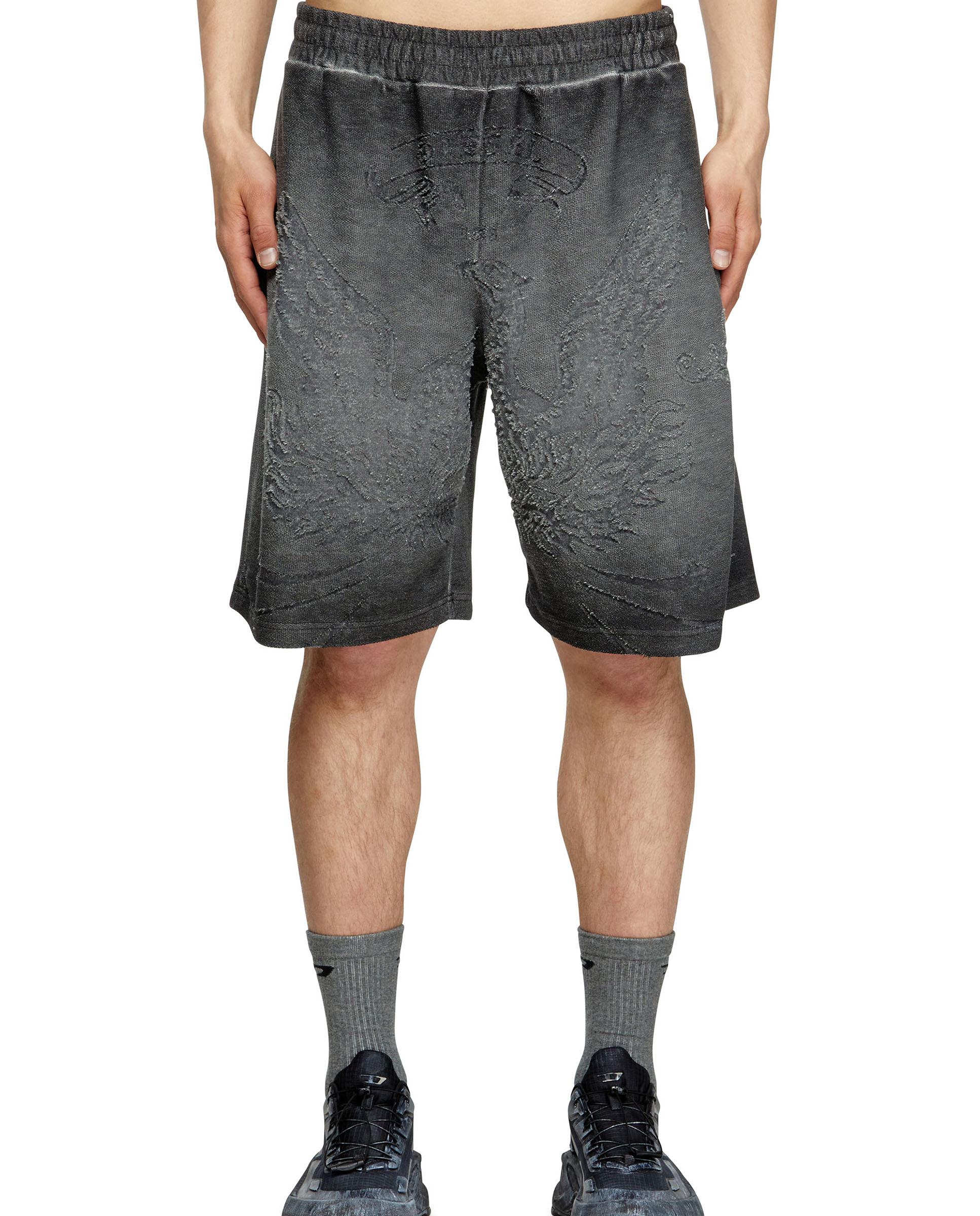 Diesel - Pantalón corto de hombre efecto desteñido.