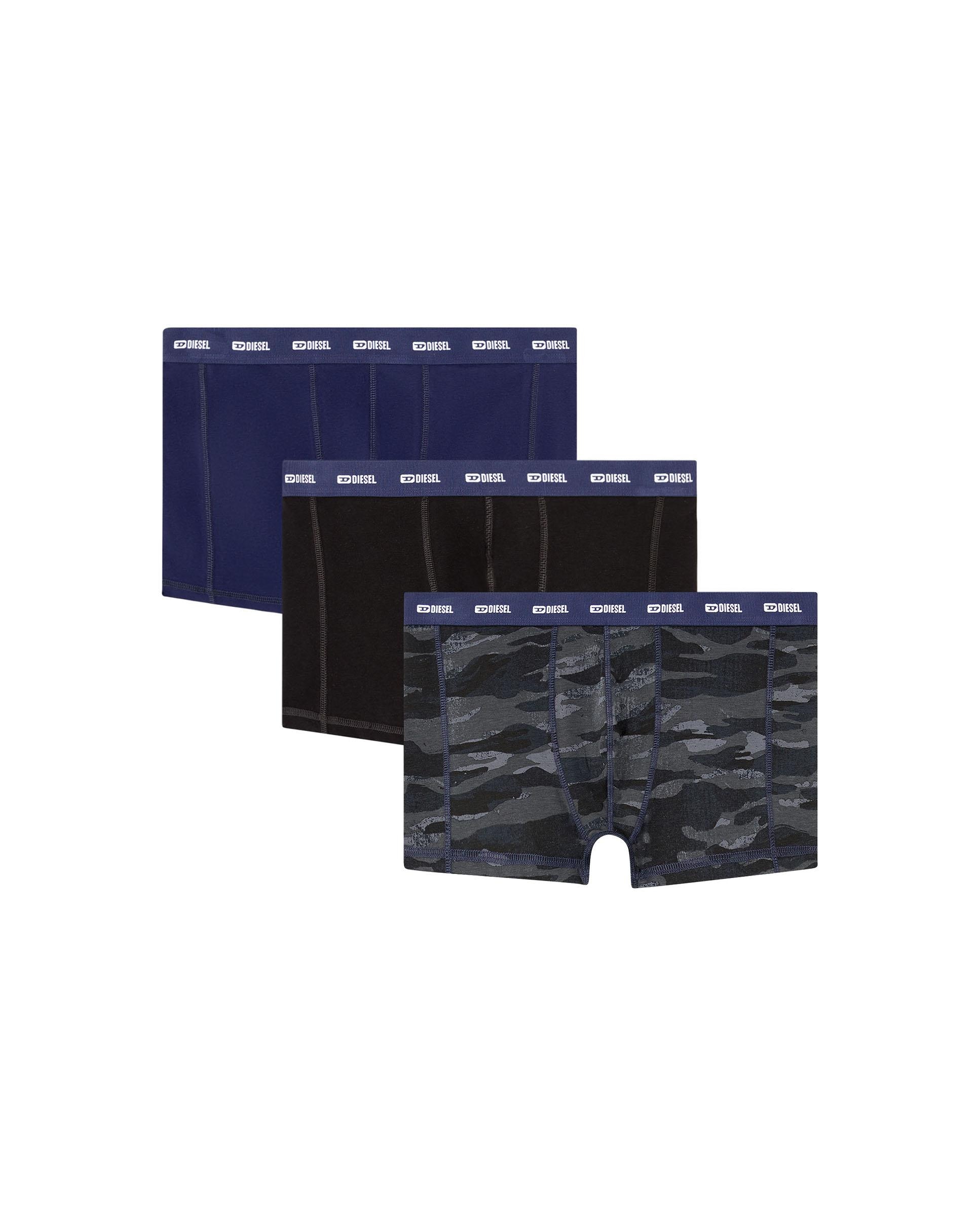 Paquete de tres bóxers lisos y de camuflaje - Diesel - Multicolor Multicolor-4