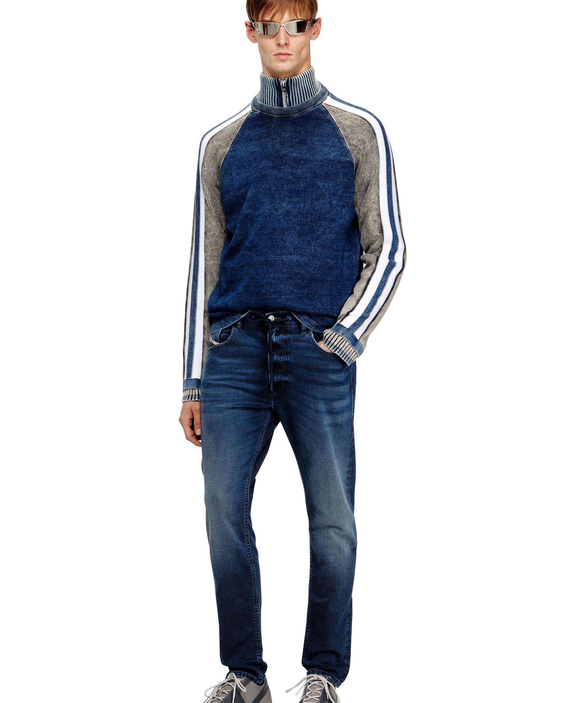 Imagen 4 de Vaqueros regular de hombre DIESEL con cintura media - Azul oscuro Azul oscuro