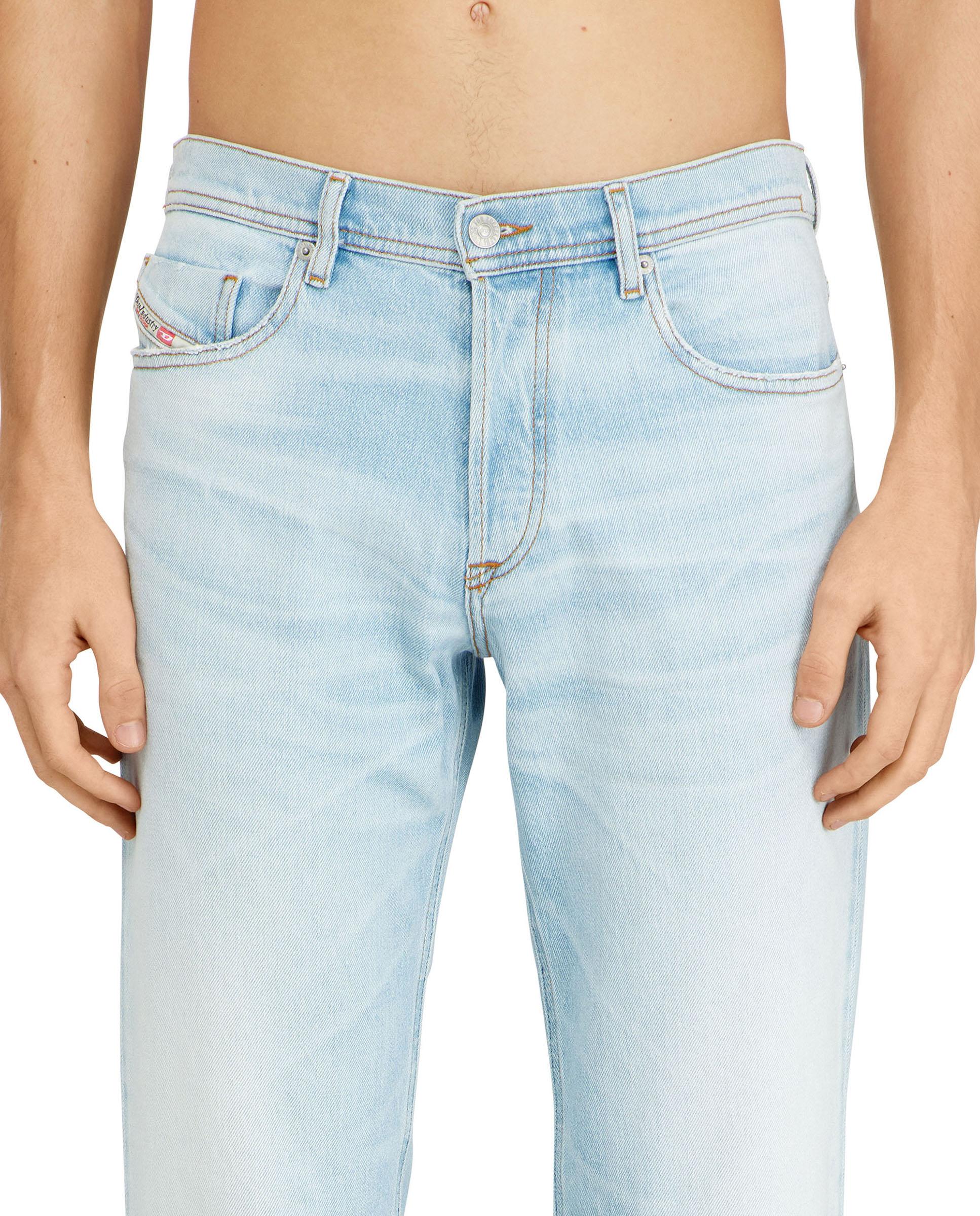 Vaquero regular de hombre 2023 D-Finitive ligeramente tapered de cintura media - Diesel - Azul claro Azul claro-3