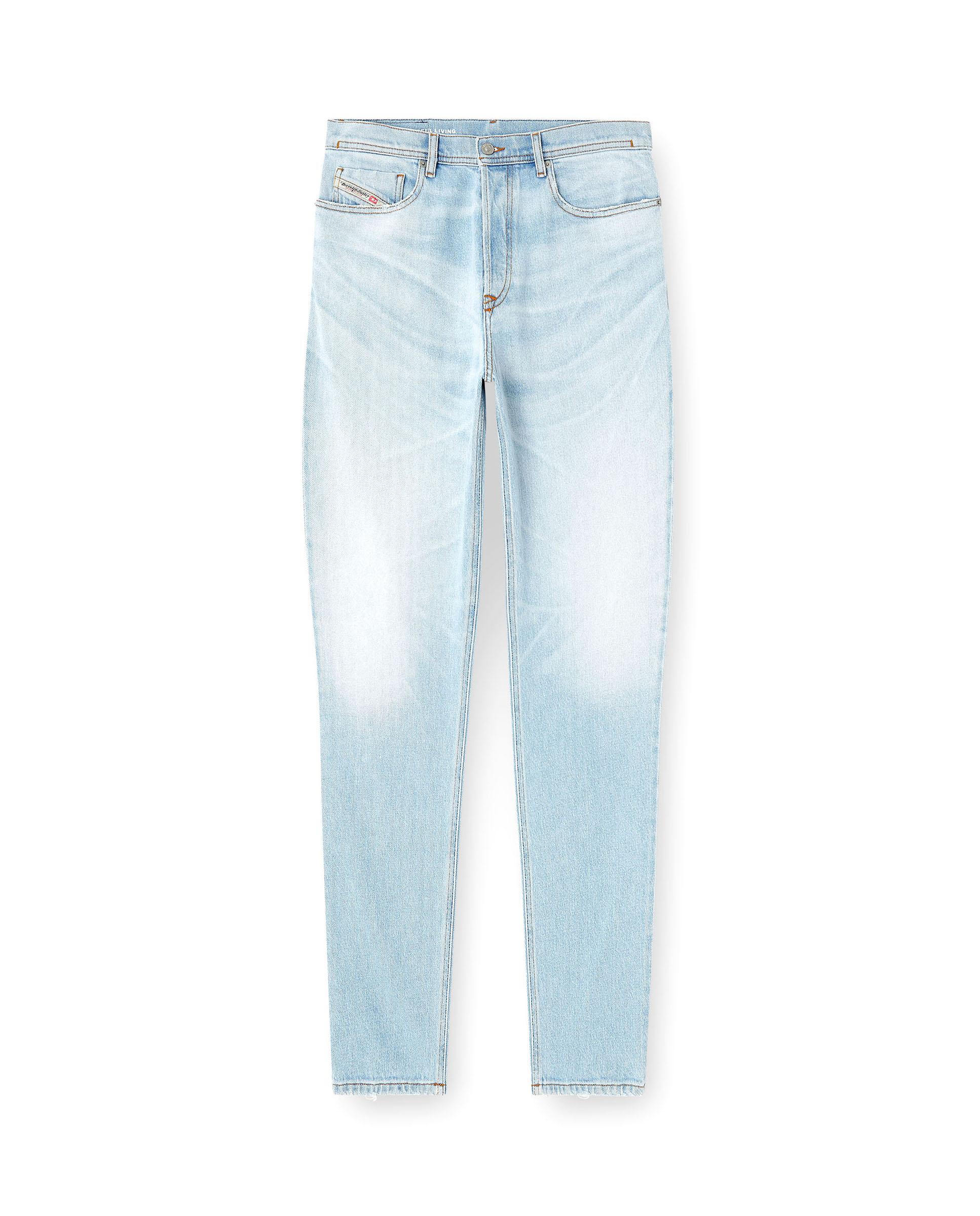 Vaquero regular de hombre 2023 D-Finitive ligeramente tapered de cintura media - Diesel - Azul claro Azul claro-5