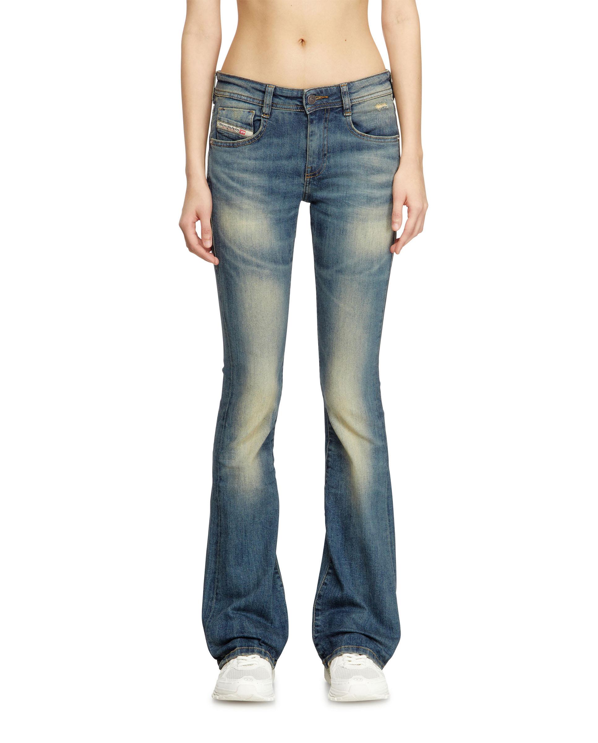 Diesel - Vaquero recto de mujer DIESEL fit bootcut con cintura baja.