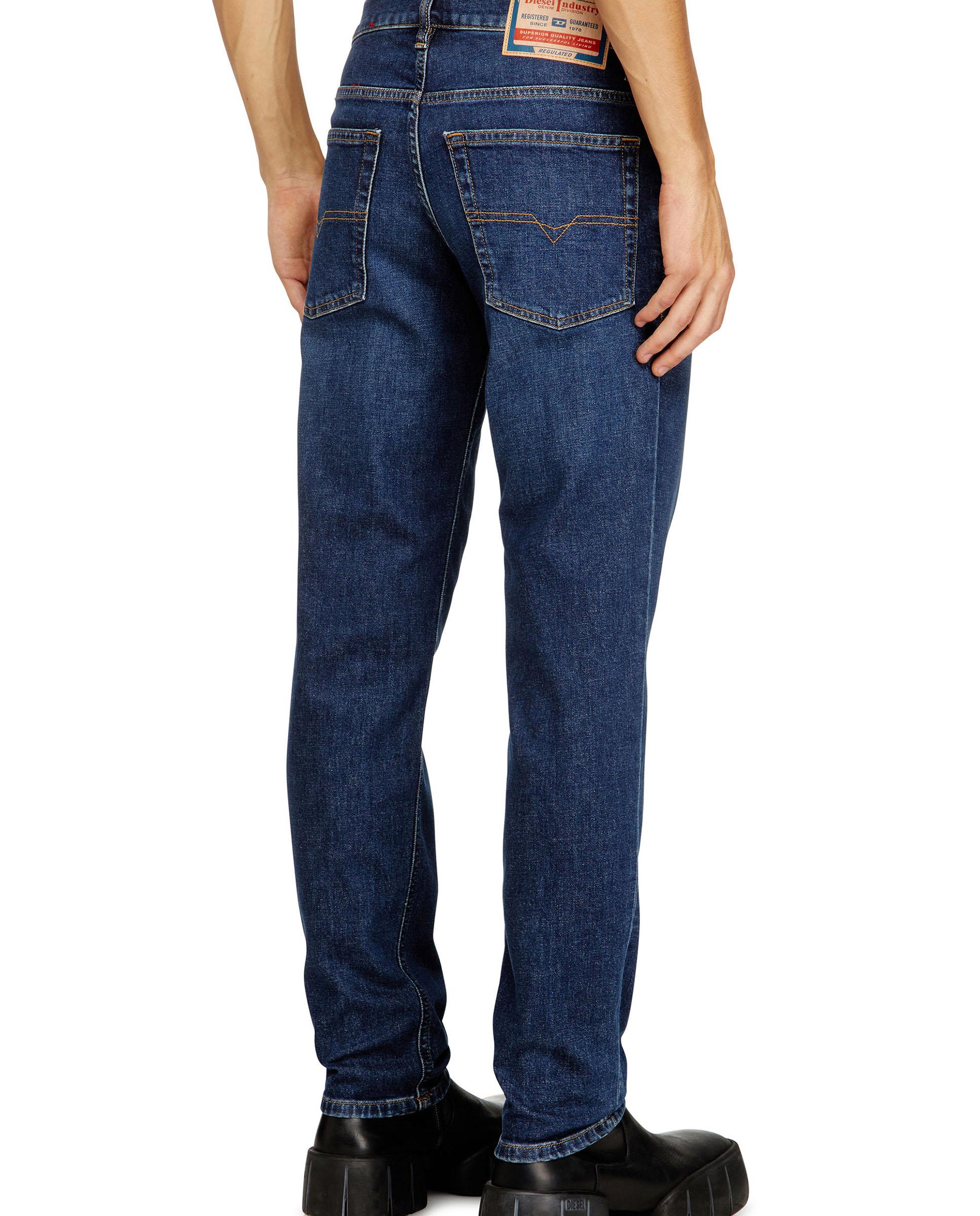 Vaquero regular de hombre 2023 D-Finitive ligeramente tapered de cintura media - Diesel - Azul oscuro Azul oscuro-2