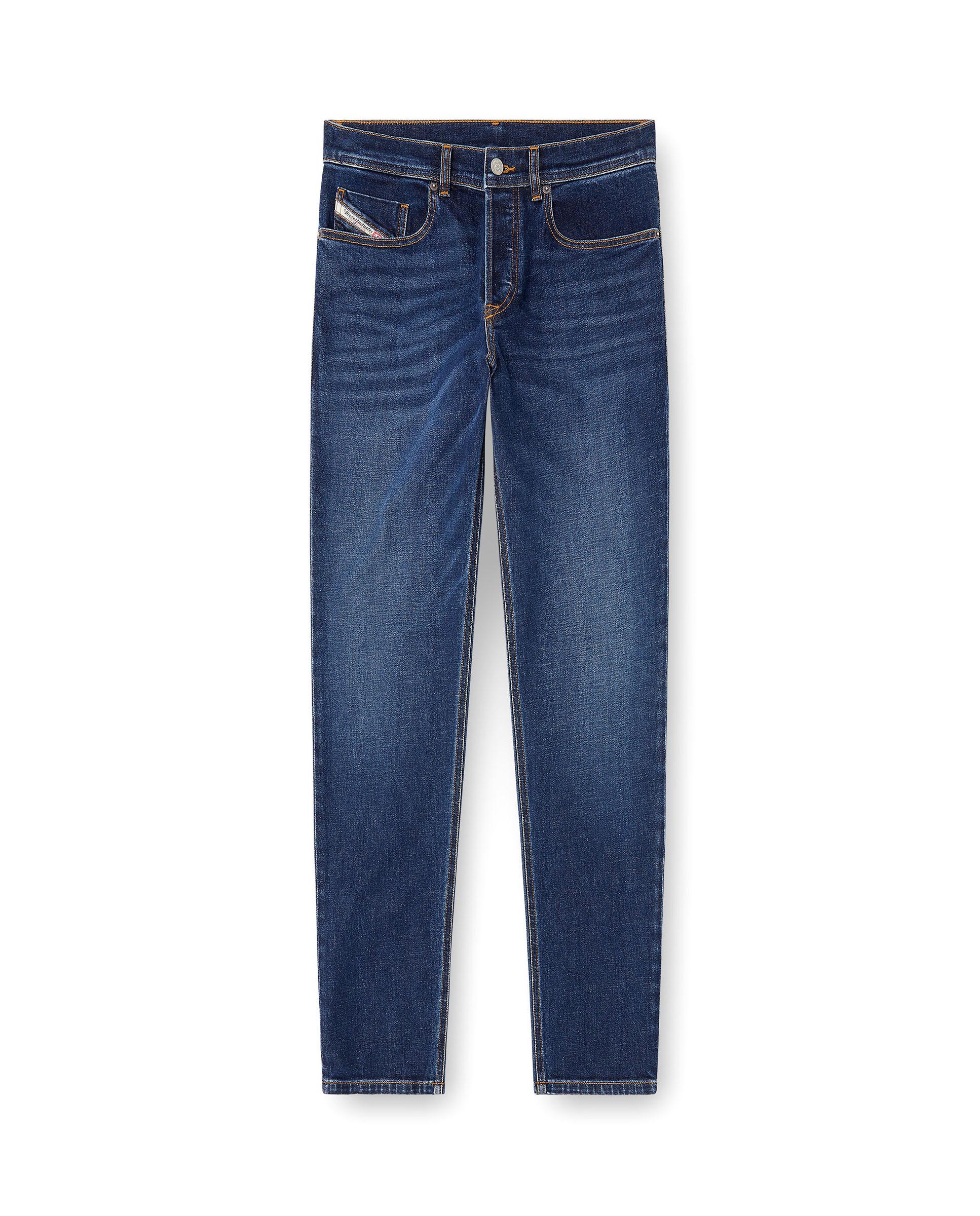Vaquero regular de hombre 2023 D-Finitive ligeramente tapered de cintura media - Diesel - Azul oscuro Azul oscuro-5