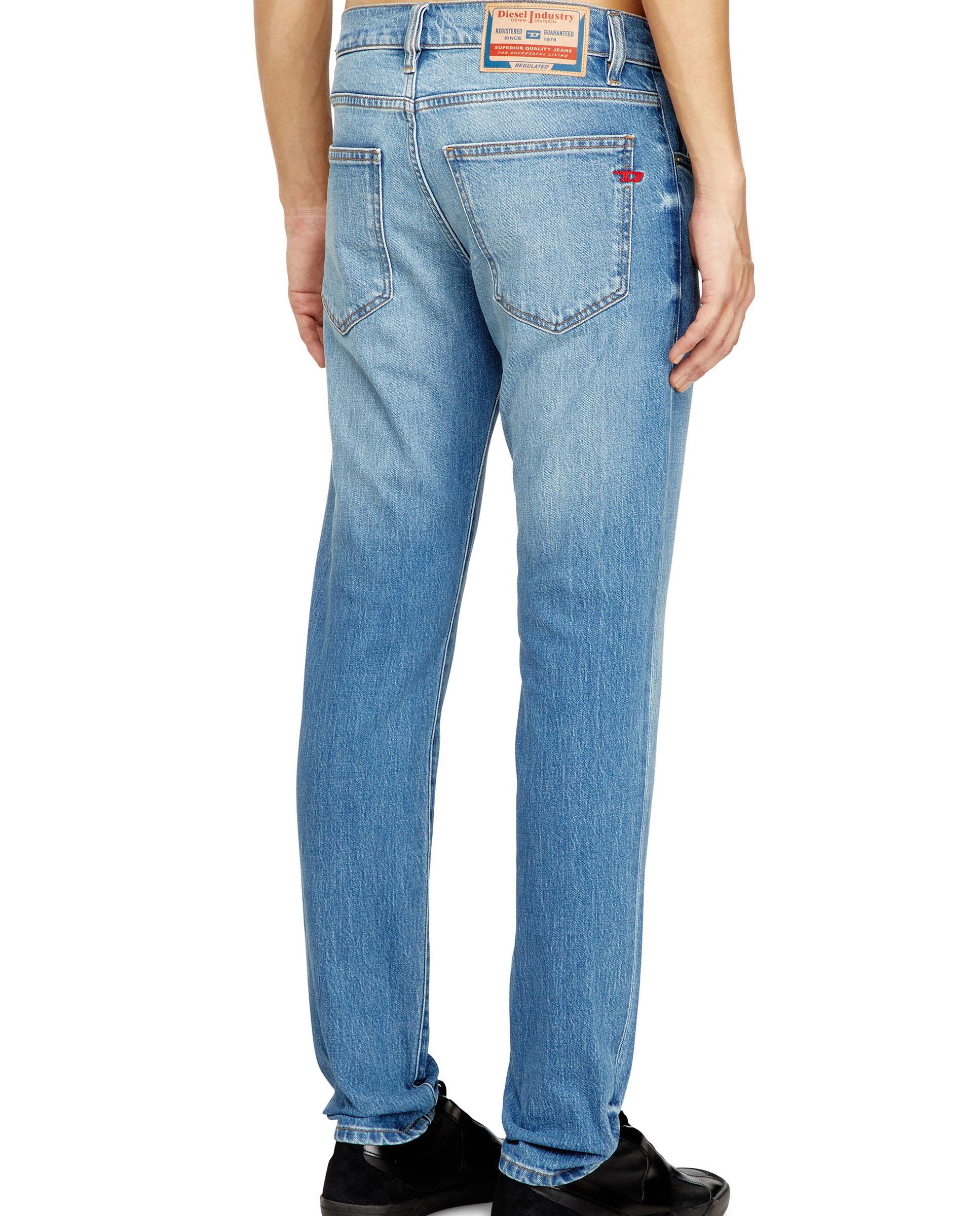 Vaquero slim de hombre DIESEL con cintura media - Azul claro Azul claro-2