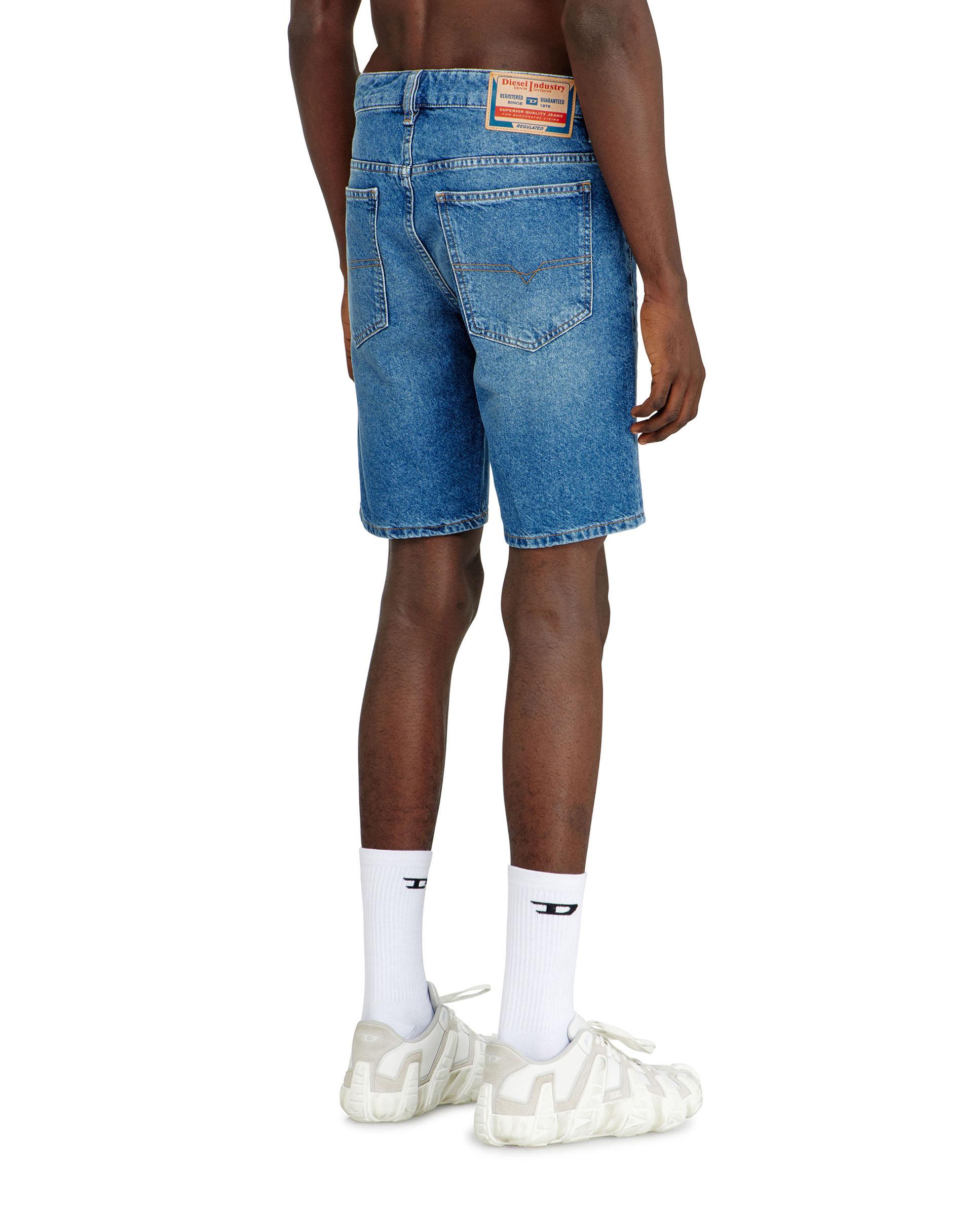 Pantalones cortos slim de hombre denim azul - Diesel - Azul marino Azul marino-2