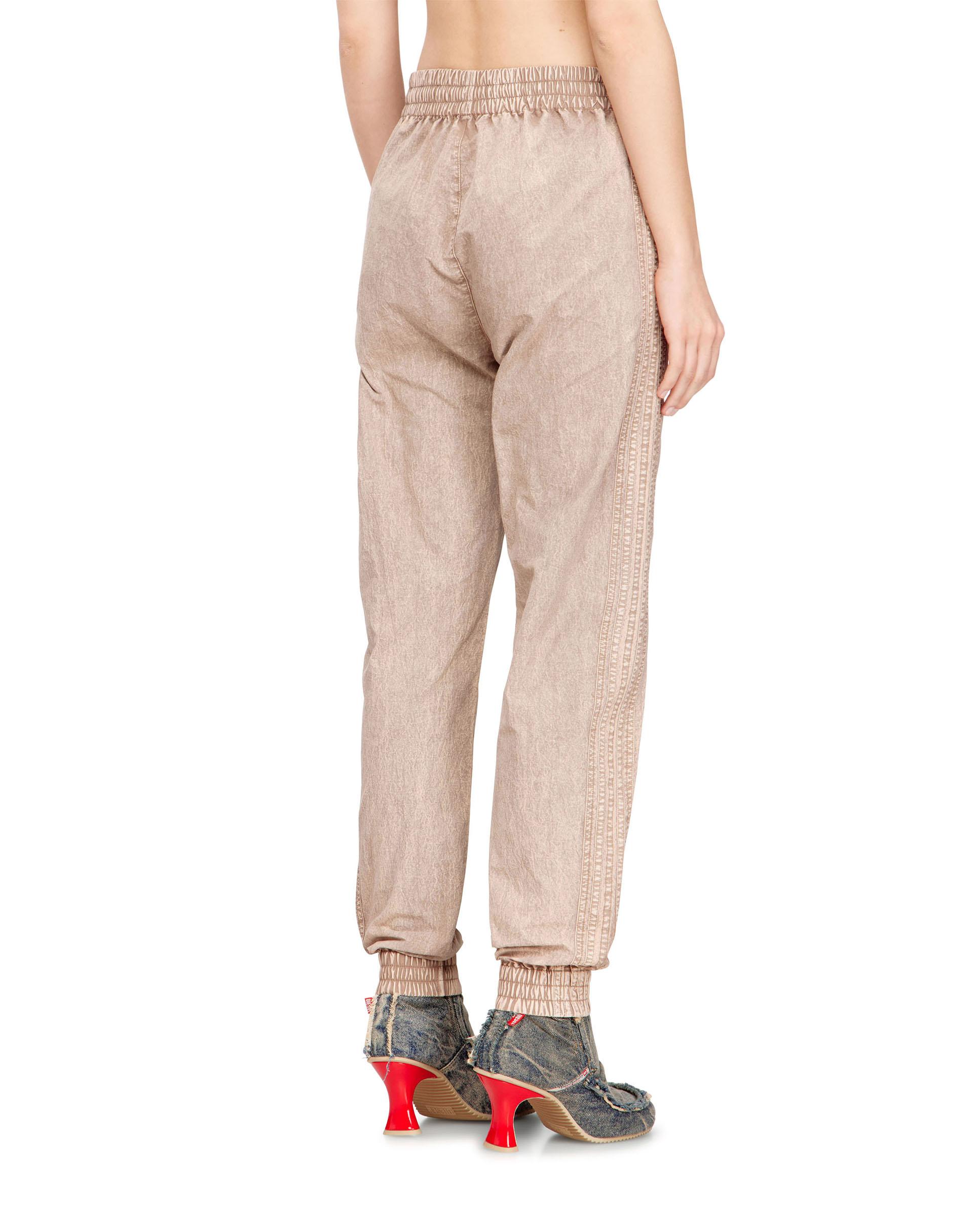 Pantalón jogger de mujer DIESEL con bandas laterales - Natural Natural-2